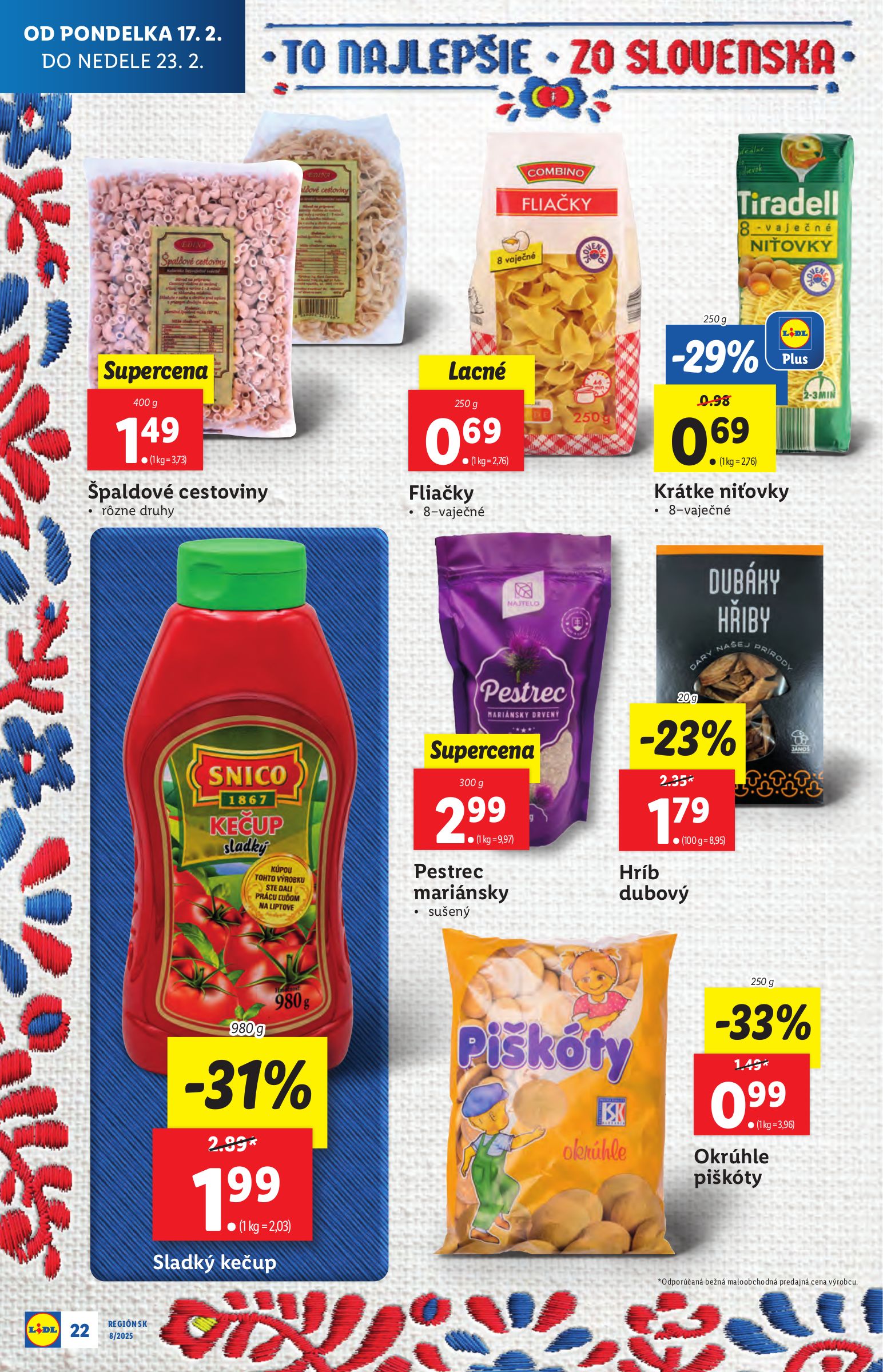 lidl - Lidl leták platný od 17.02. - 23.02. - page: 22