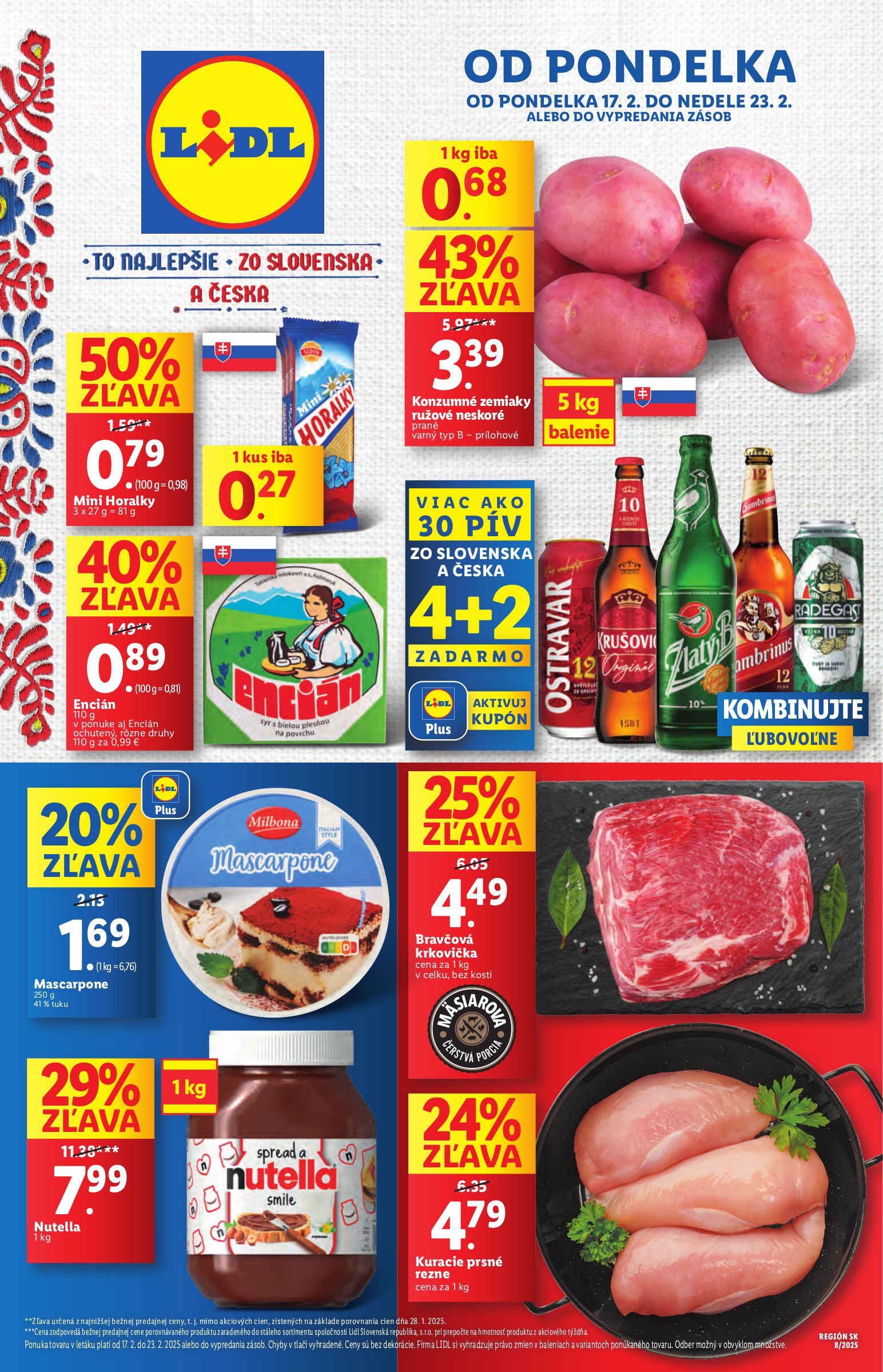 lidl - Lidl leták platný od 17.02. - 23.02.