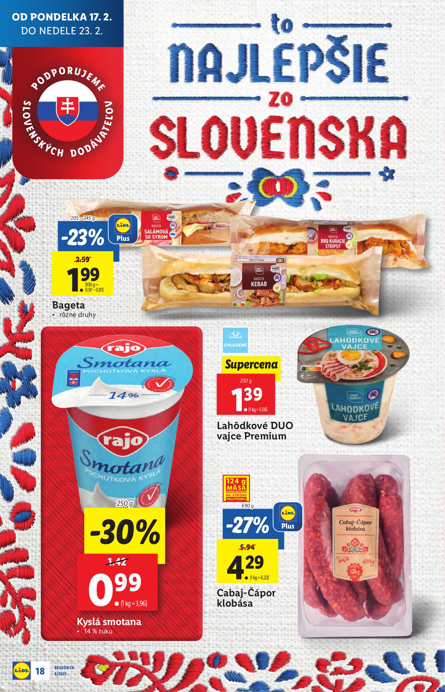 lidl - Lidl leták platný od 17.02. - 23.02. - page: 18