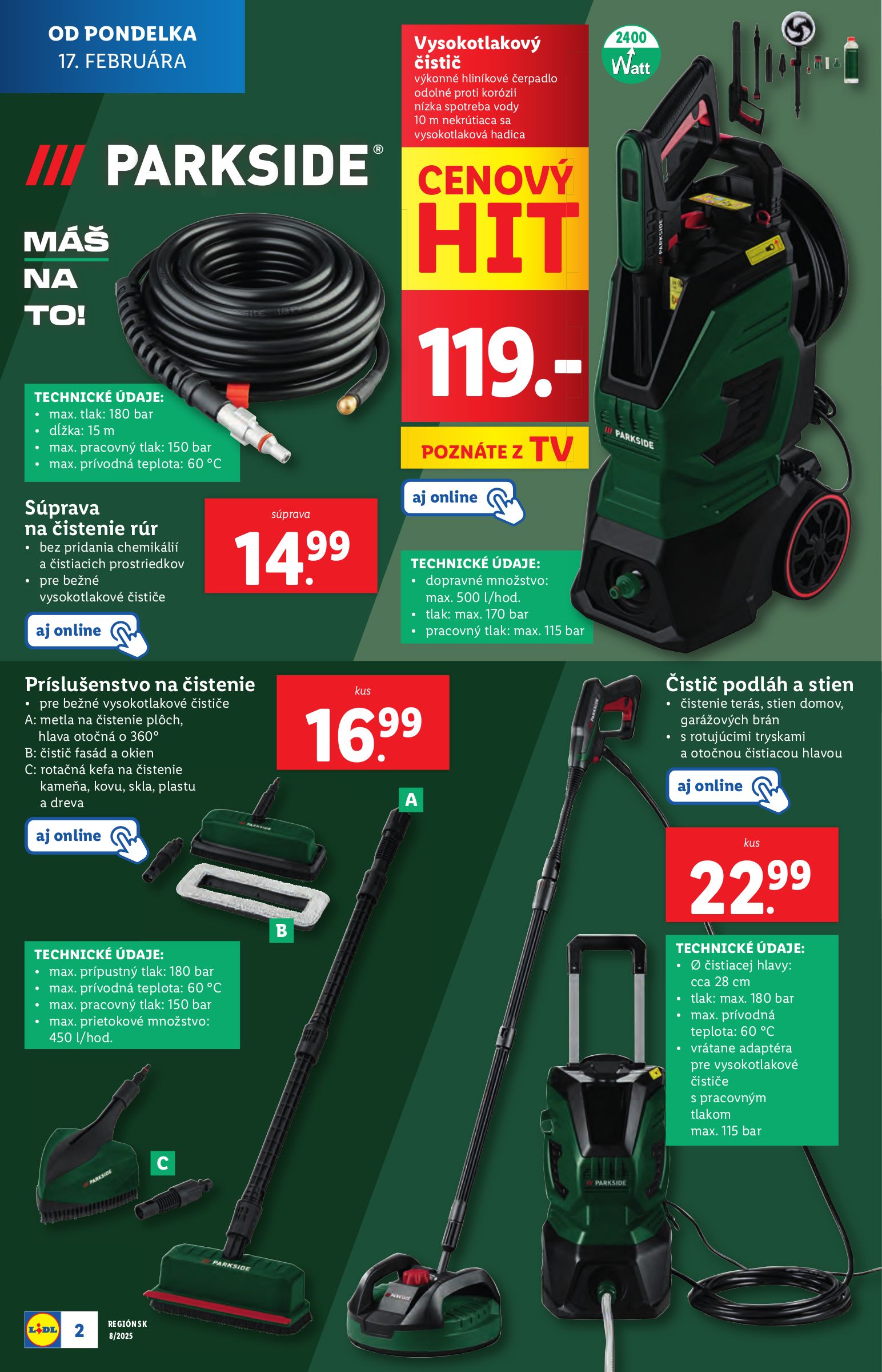 lidl - Lidl - Spotrebný tovar leták platný od 17.02. - 23.02. - page: 2