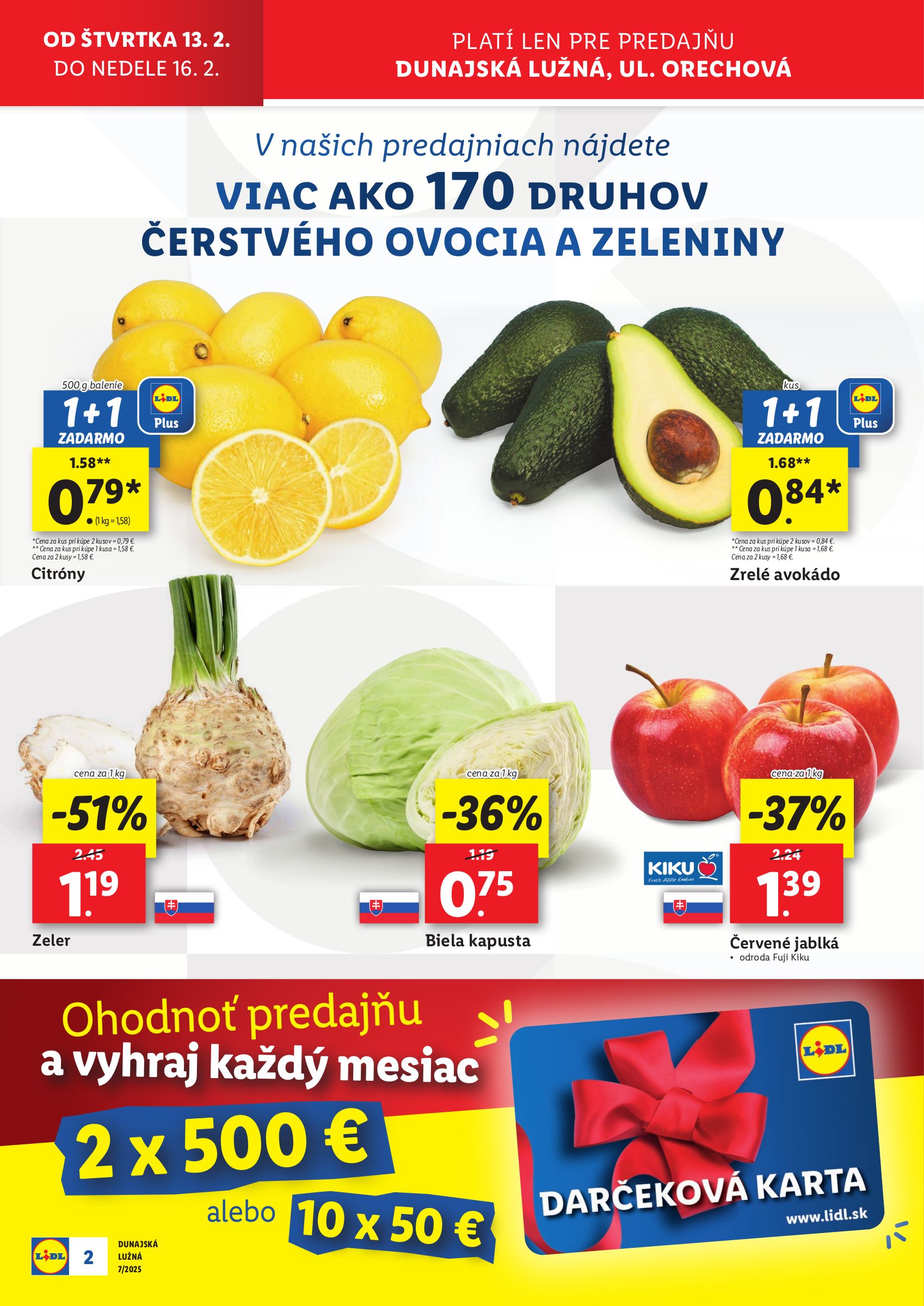 lidl - Lidl - Nová predajňa v D. Lužnej leták platný od 13.02. - 19.02. - page: 2