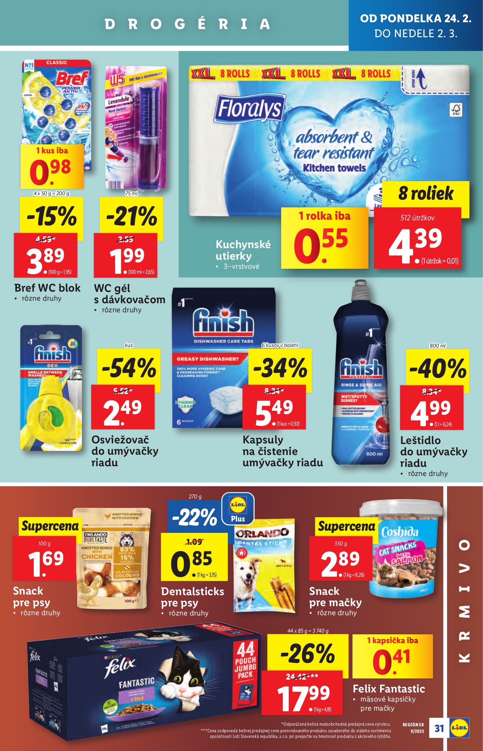 lidl - Lidl leták platný od 24.02. - 02.03. - page: 31