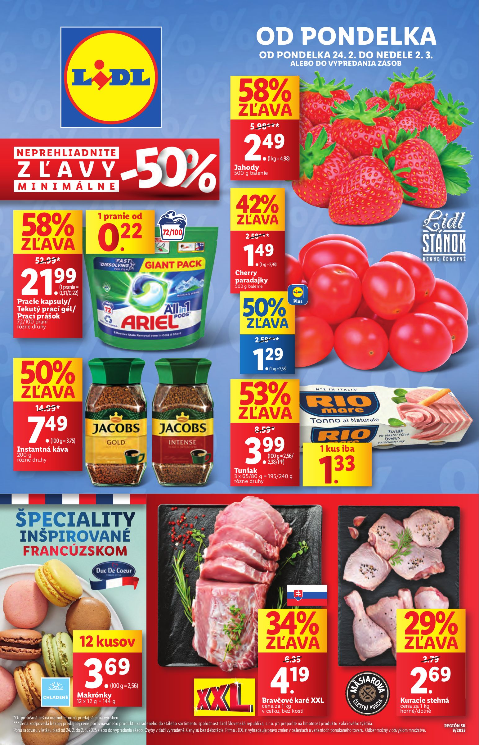 lidl - Lidl leták platný od 24.02. - 02.03.