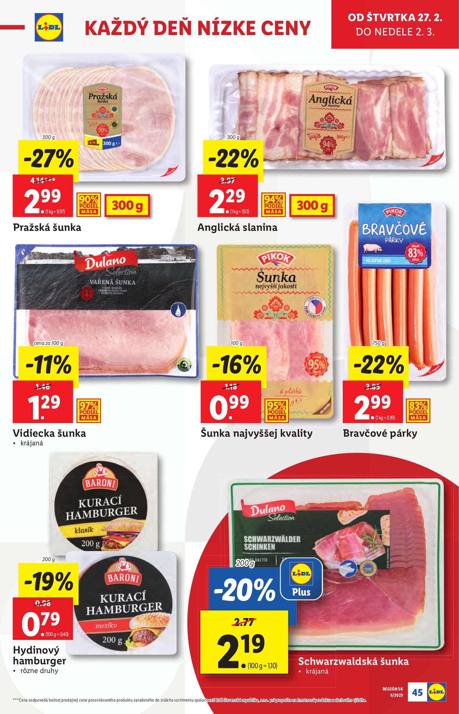 lidl - Lidl leták platný od 24.02. - 02.03. - page: 45