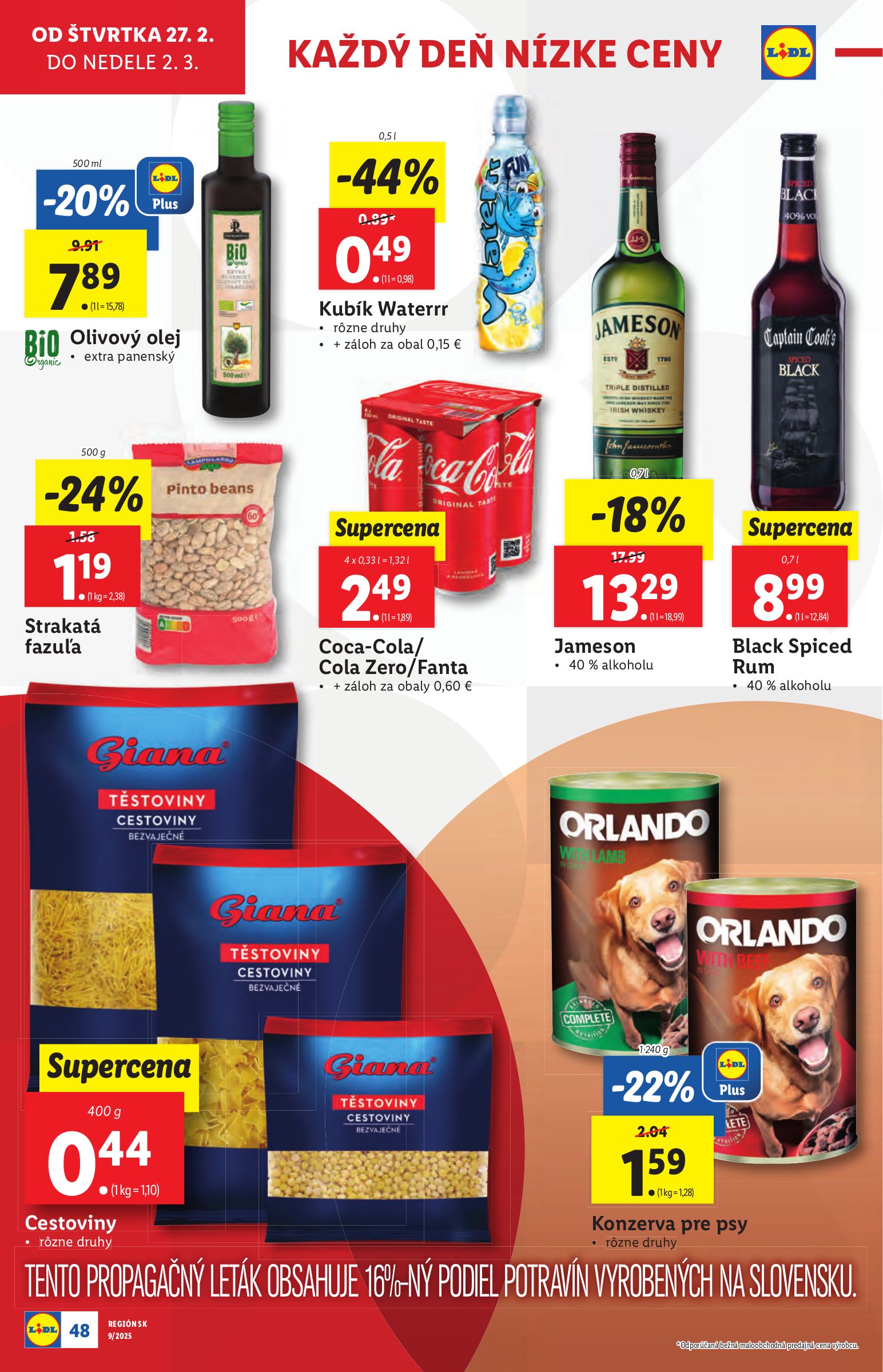 lidl - Lidl leták platný od 24.02. - 02.03. - page: 48