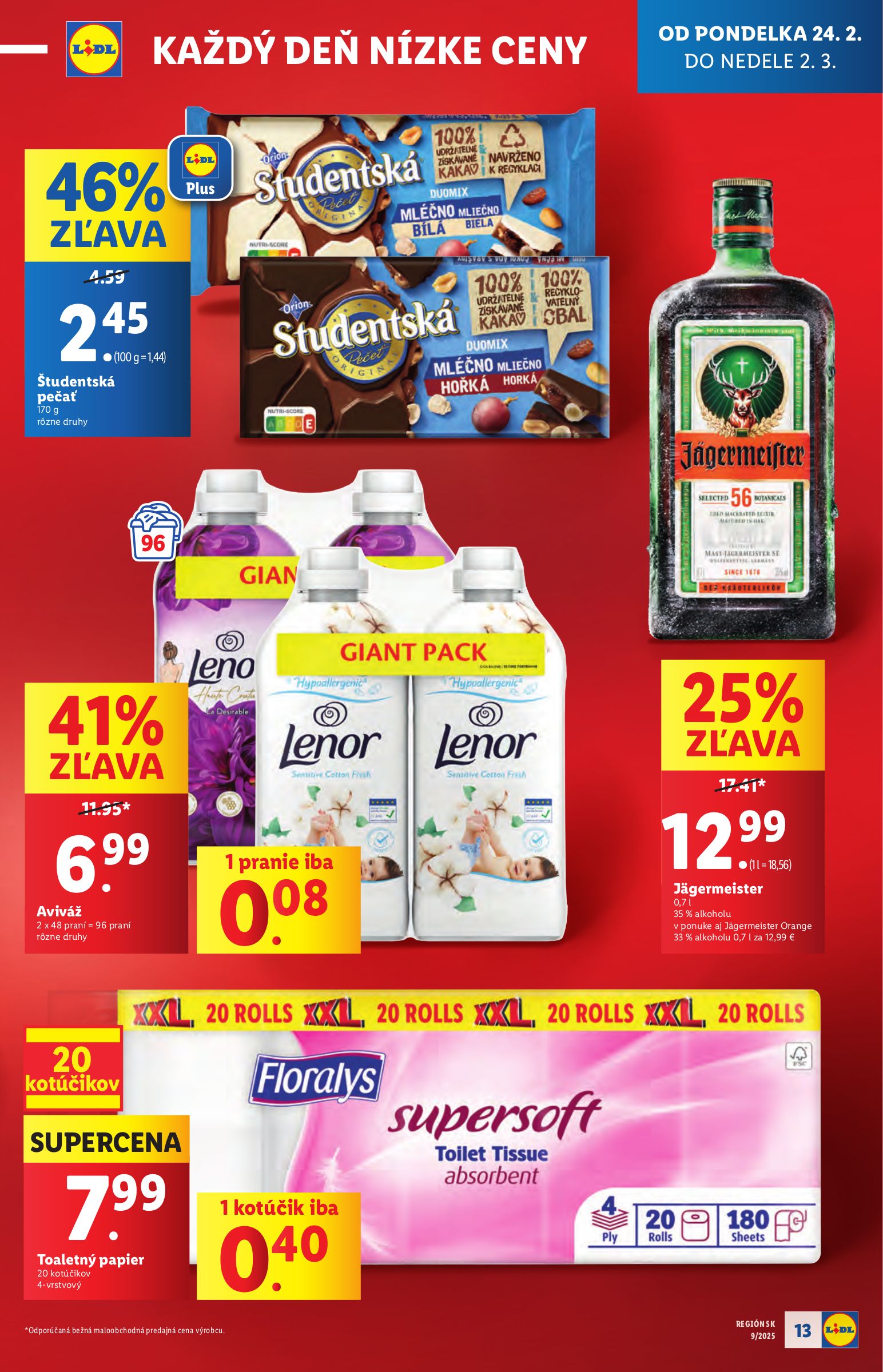 lidl - Lidl leták platný od 24.02. - 02.03. - page: 13