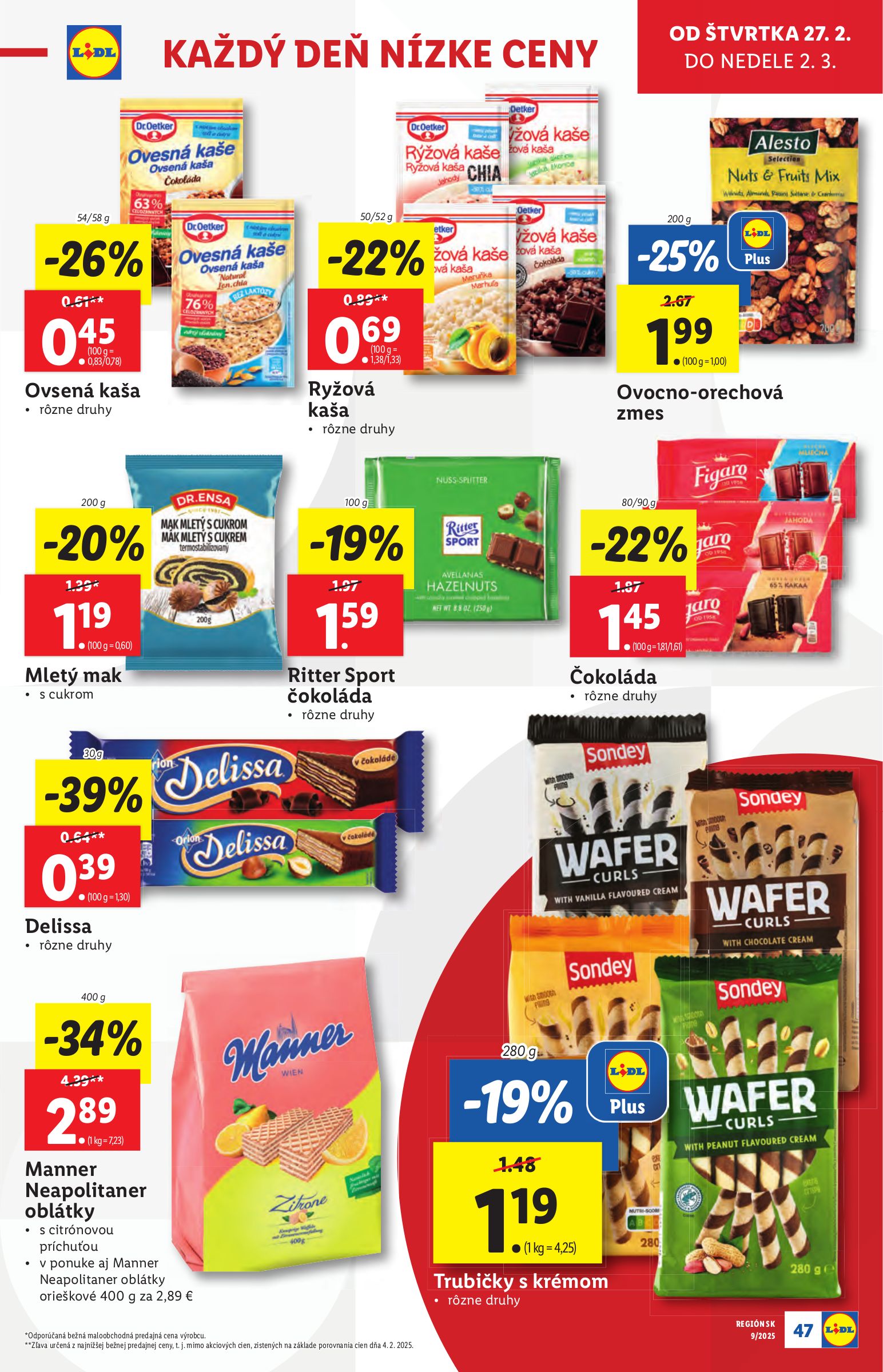 lidl - Lidl leták platný od 24.02. - 02.03. - page: 47