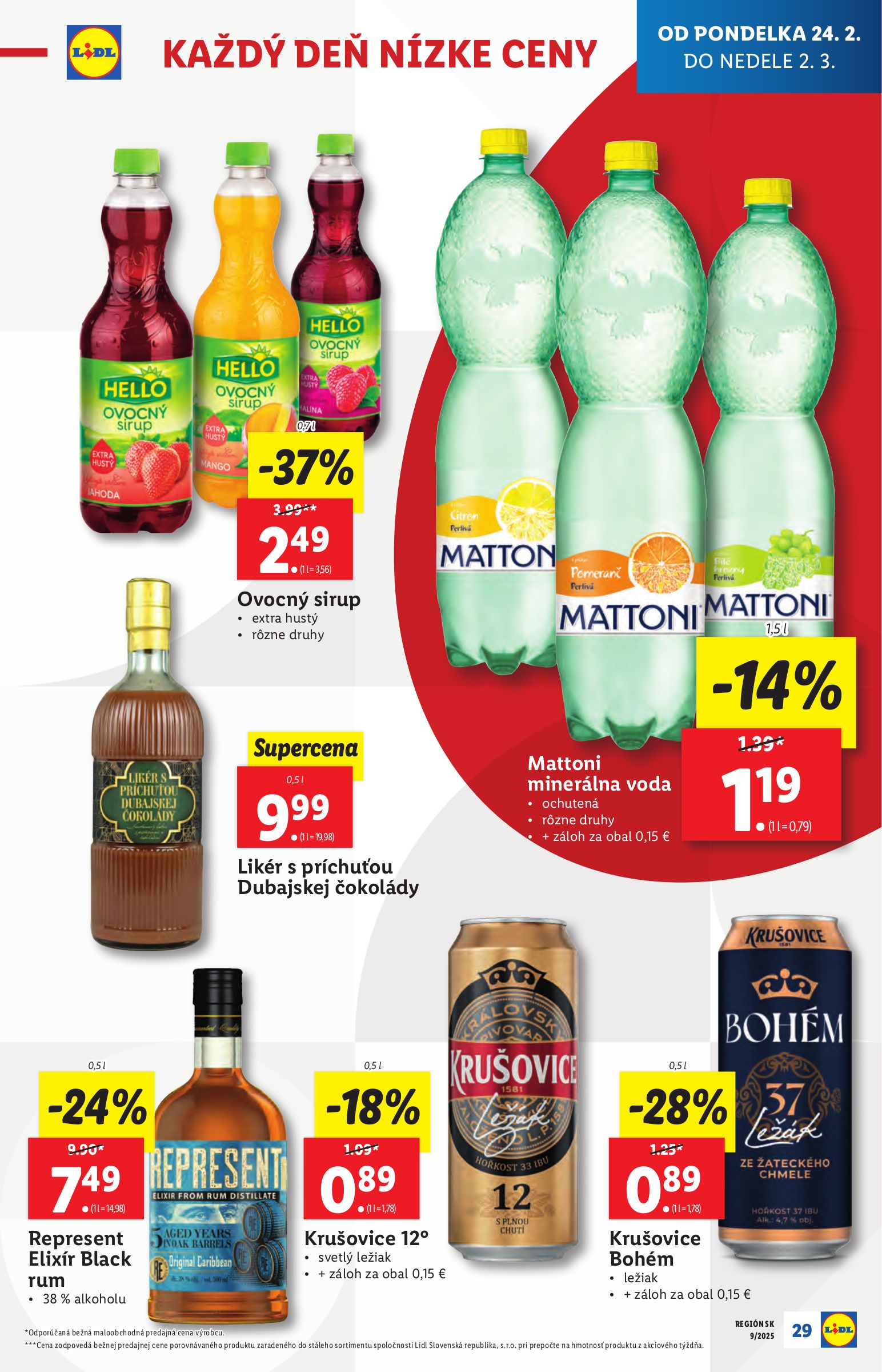 lidl - Lidl leták platný od 24.02. - 02.03. - page: 29