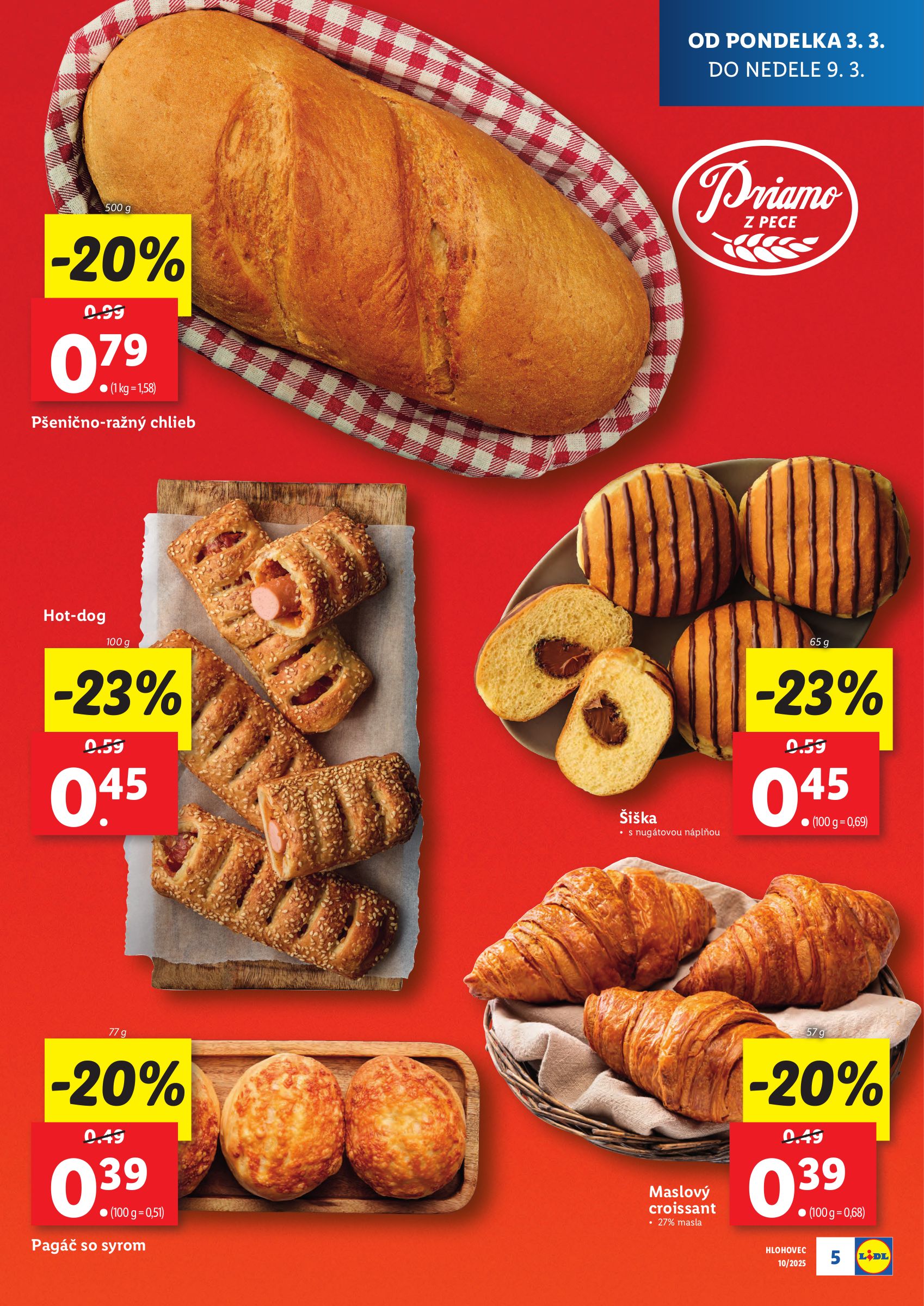 lidl - Lidl - Nová predajňa v Hlohovci leták platný od 03.03. - 09.03. - page: 5