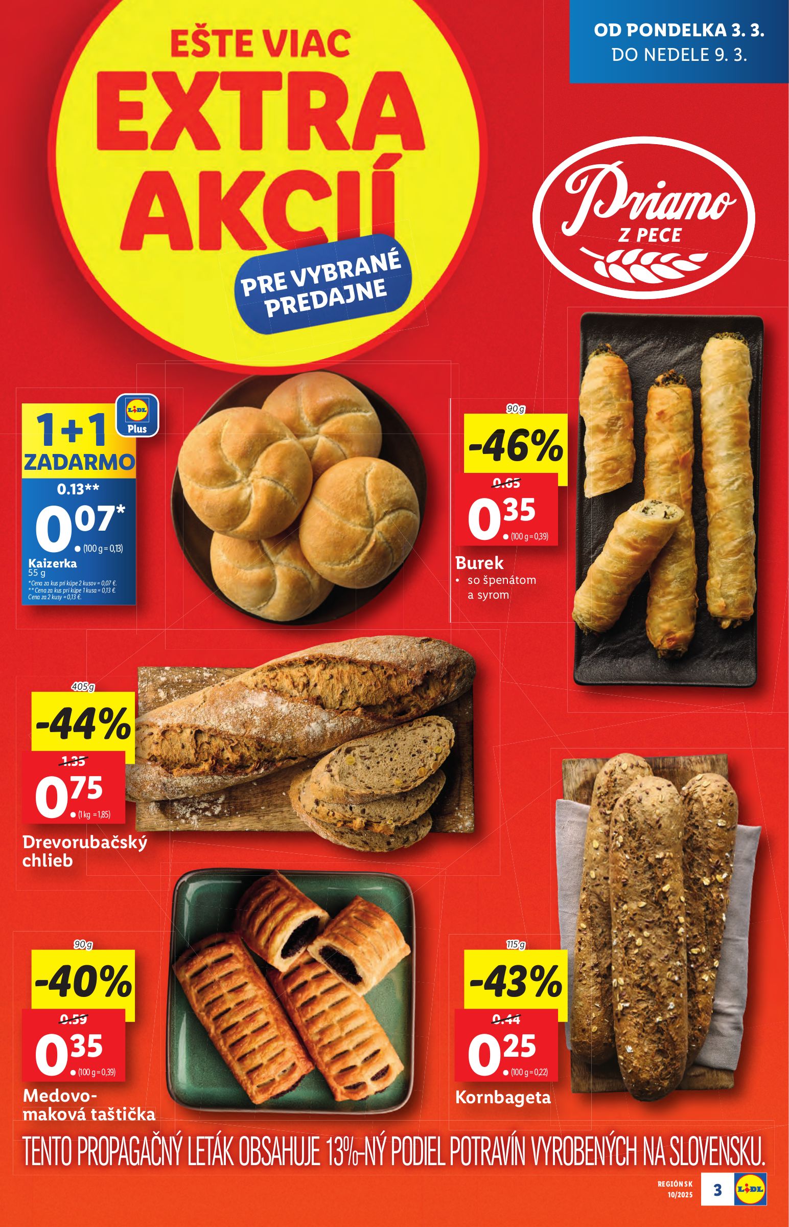 lidl - Lidl - Extra akcie pre vybrané predajne leták platný od 03.03. - 09.03. - page: 5