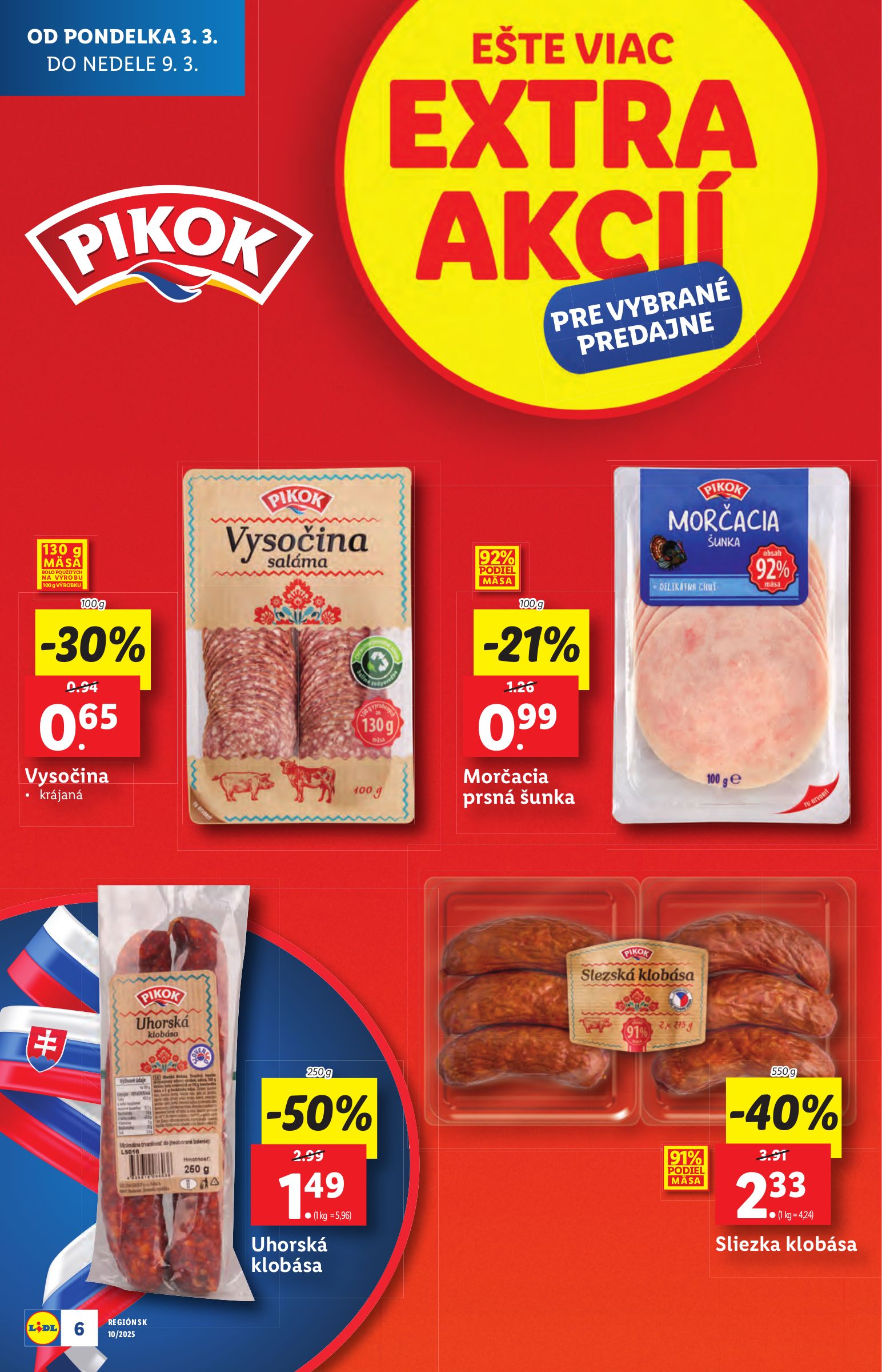 lidl - Lidl - Extra akcie pre vybrané predajne leták platný od 03.03. - 09.03. - page: 8