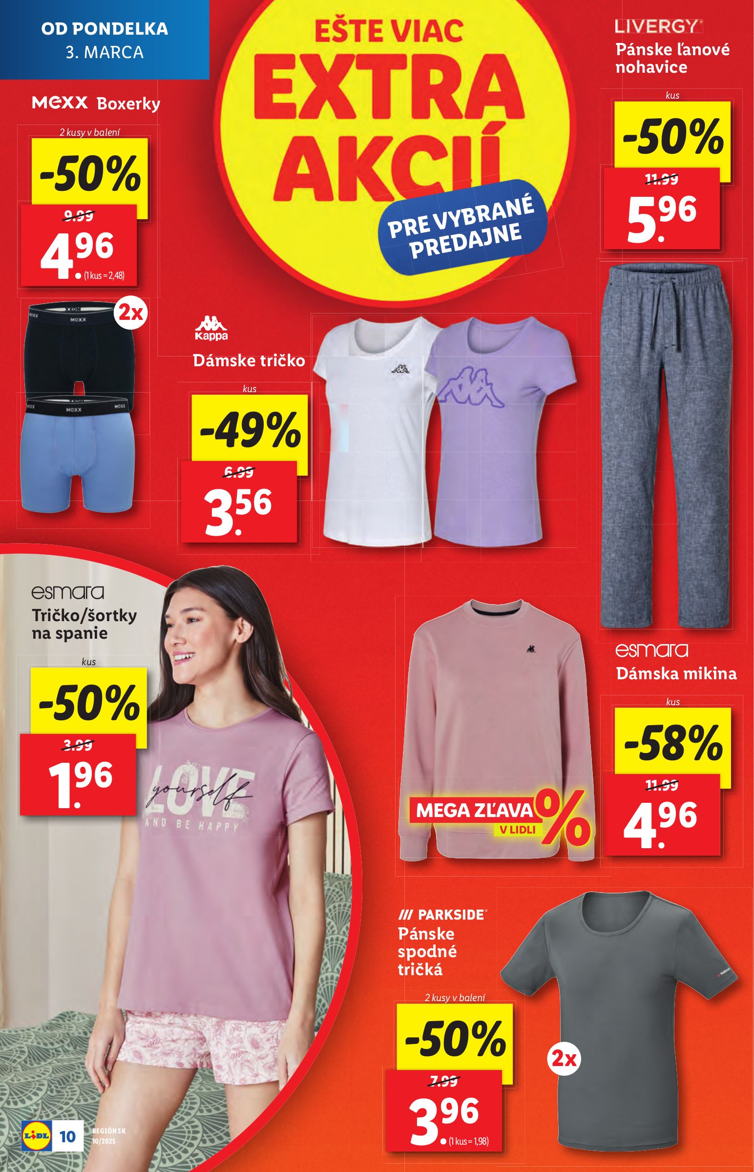 lidl - Lidl - Extra akcie pre vybrané predajne leták platný od 03.03. - 09.03. - page: 12