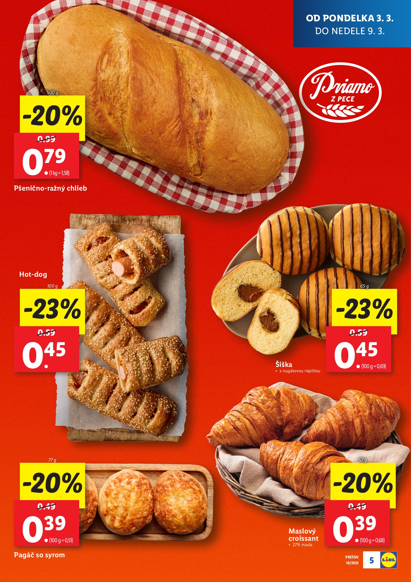 lidl - Lidl - Nová predajňa v Prešove leták platný od 03.03. - 09.03. - page: 5