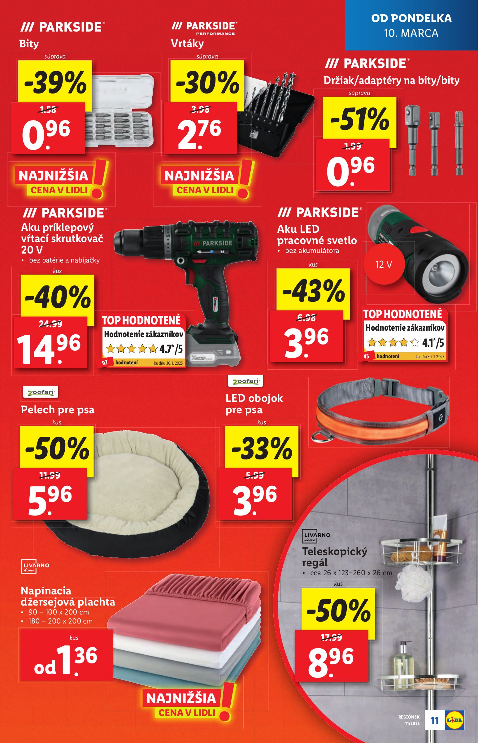 lidl - Lidl - Extra akcie pre vybrané predajne leták platný od 10.03. - 16.03. - page: 13