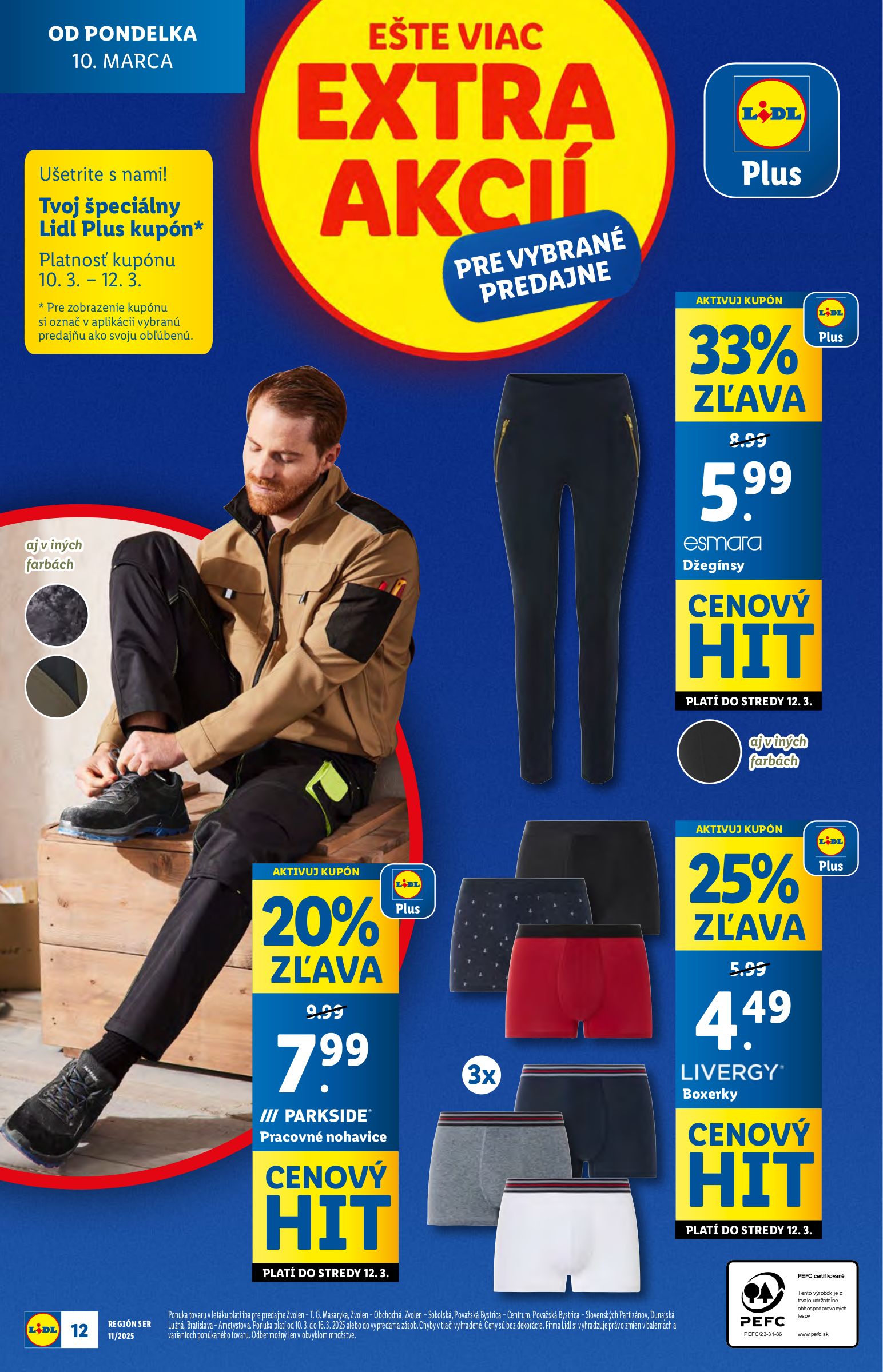 lidl - Lidl - Extra akcie pre vybrané predajne leták platný od 10.03. - 16.03. - page: 14