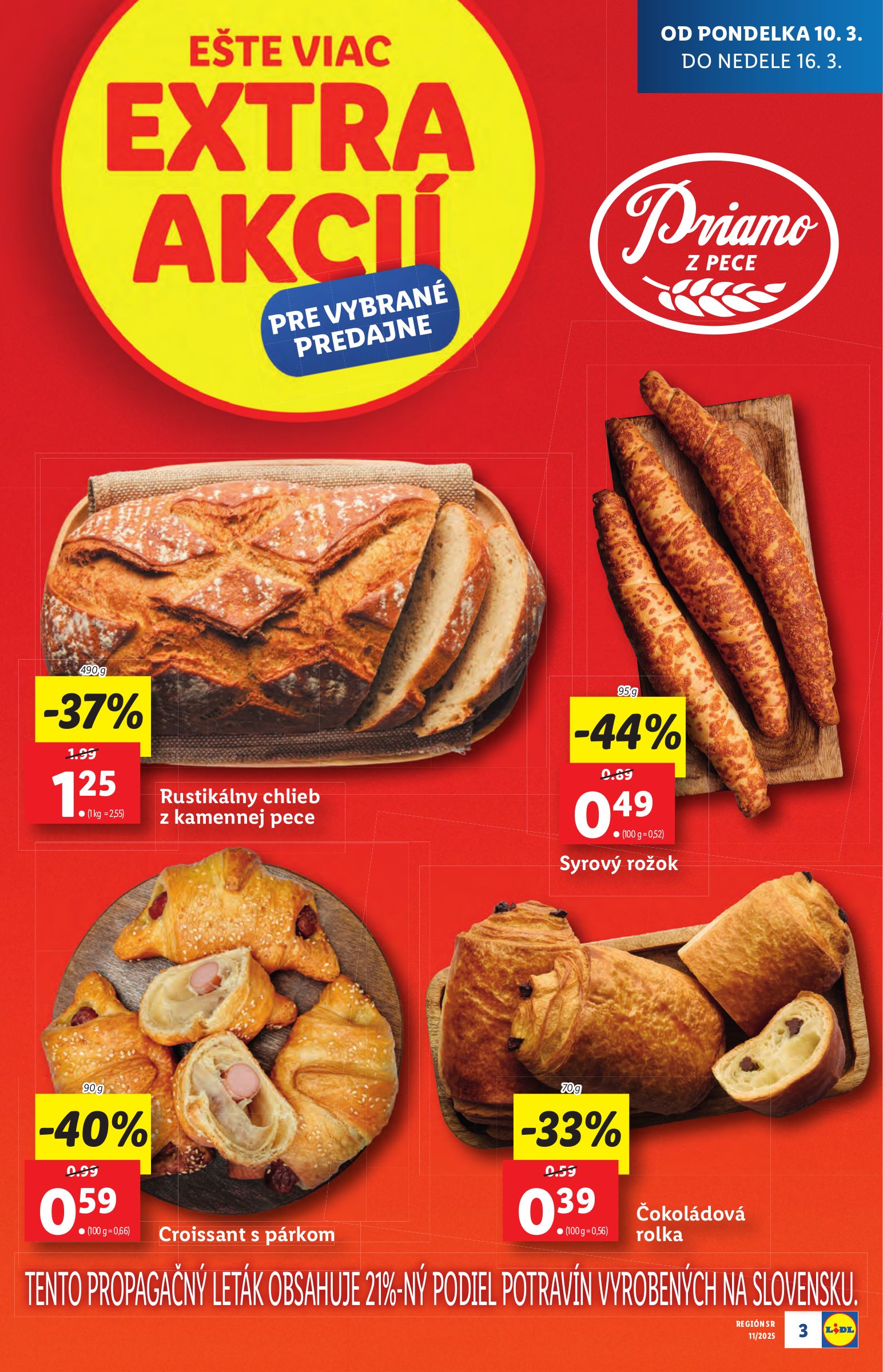 lidl - Lidl - Extra akcie pre vybrané predajne leták platný od 10.03. - 16.03. - page: 3