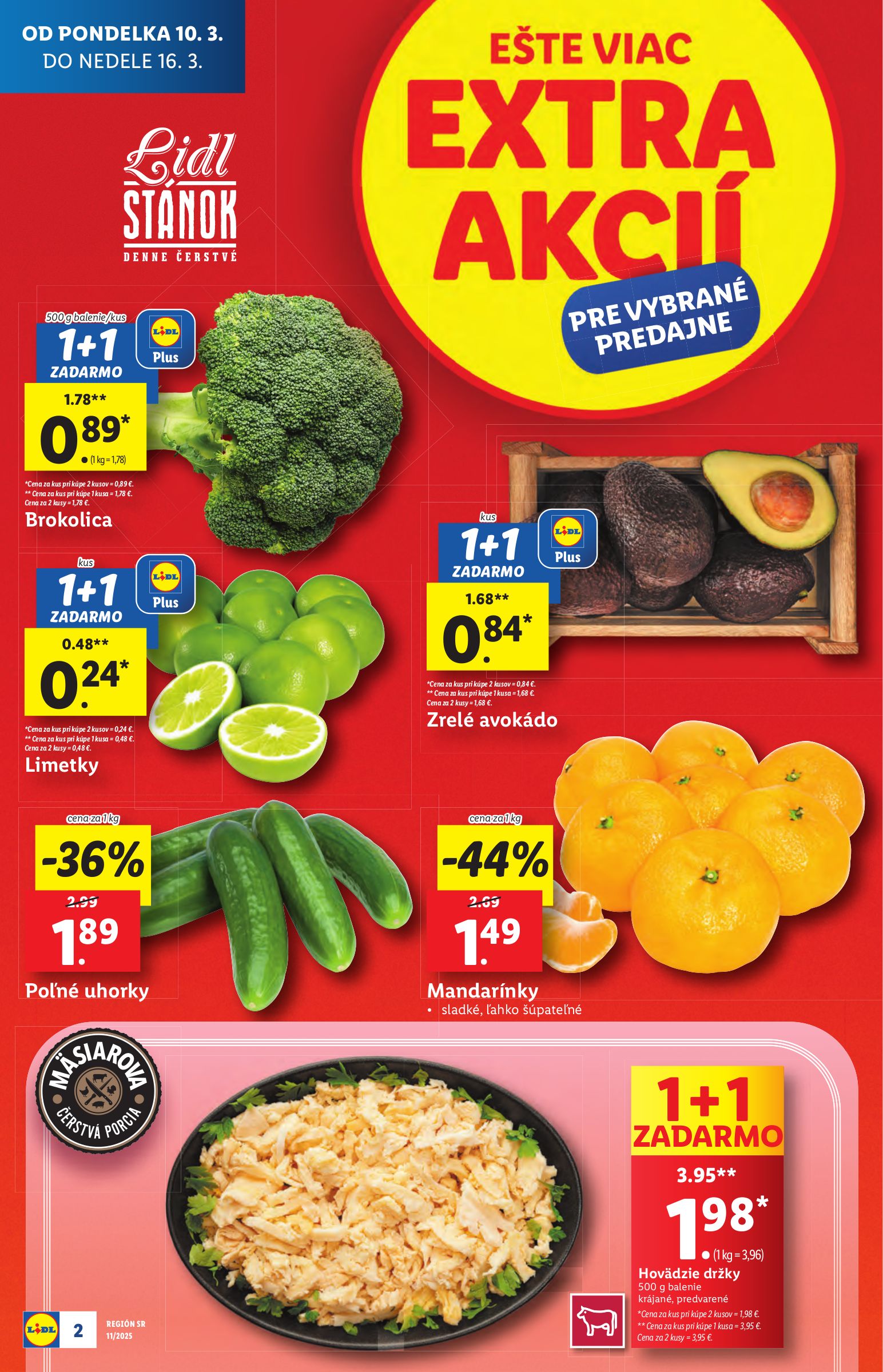 lidl - Lidl - Extra akcie pre vybrané predajne leták platný od 10.03. - 16.03. - page: 2