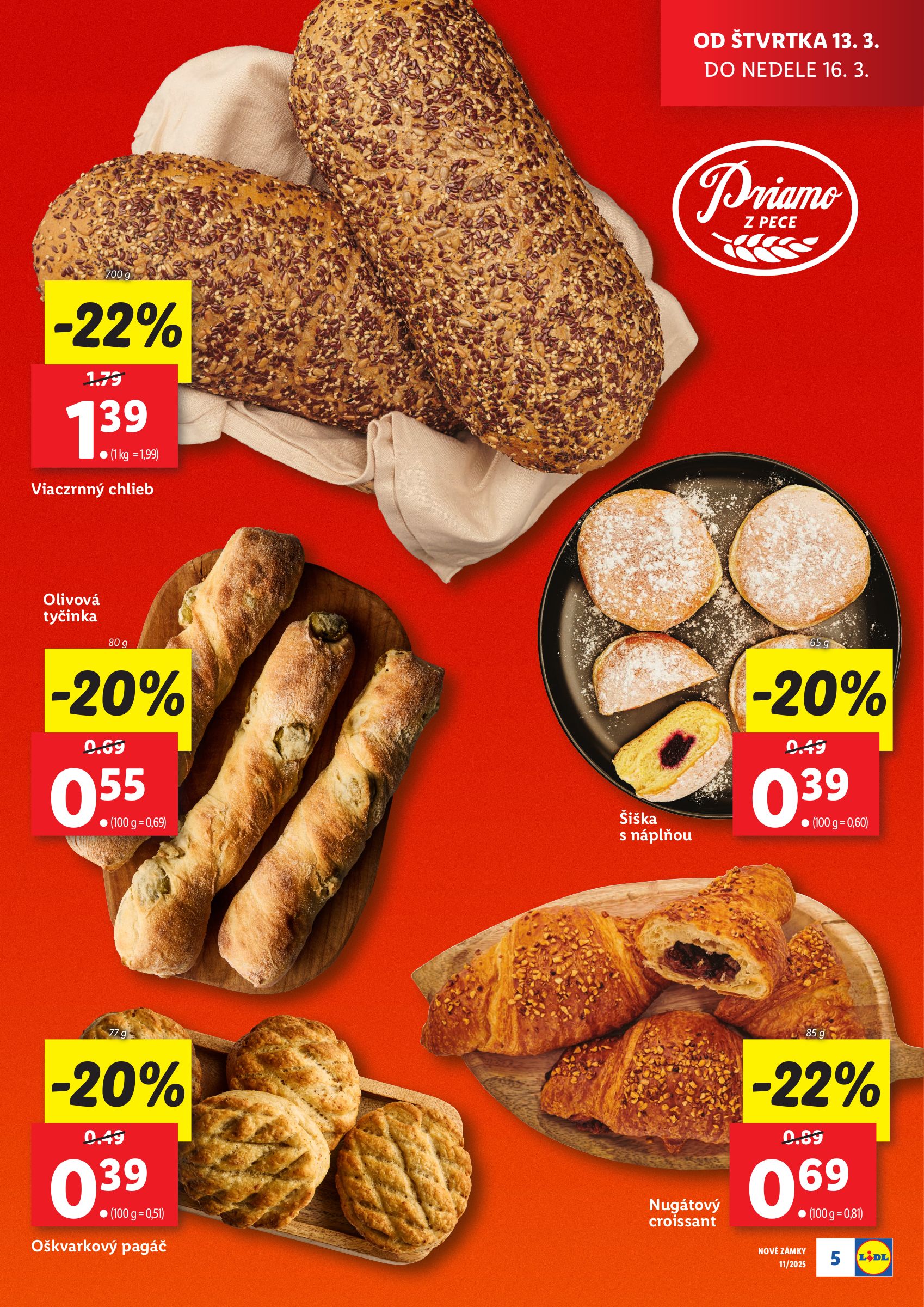 lidl - Lidl - Nová predajňa v Nových Zámkoch leták platný od 13.03. - 16.03. - page: 5