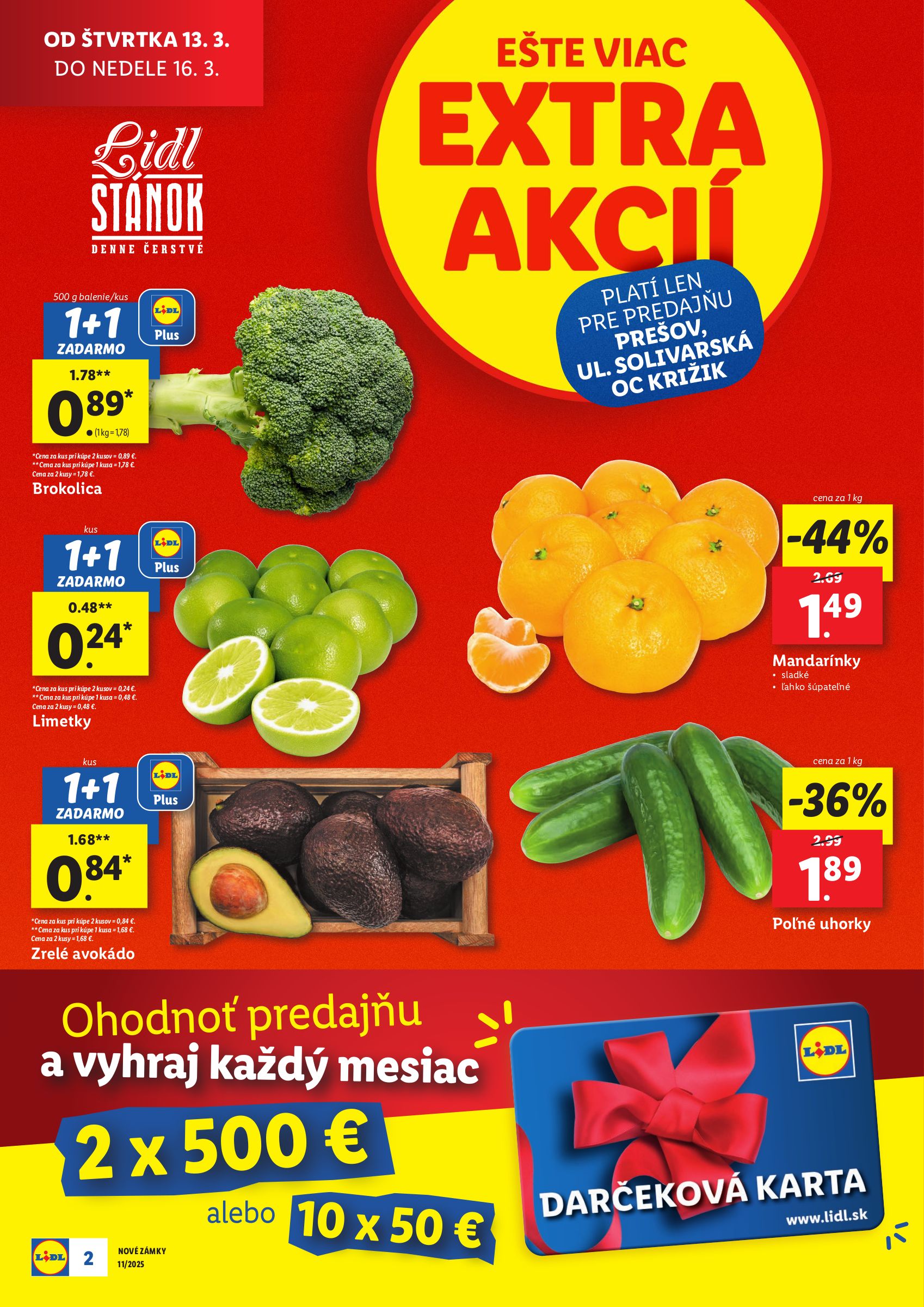 lidl - Lidl - Nová predajňa v Nových Zámkoch leták platný od 13.03. - 16.03. - page: 2