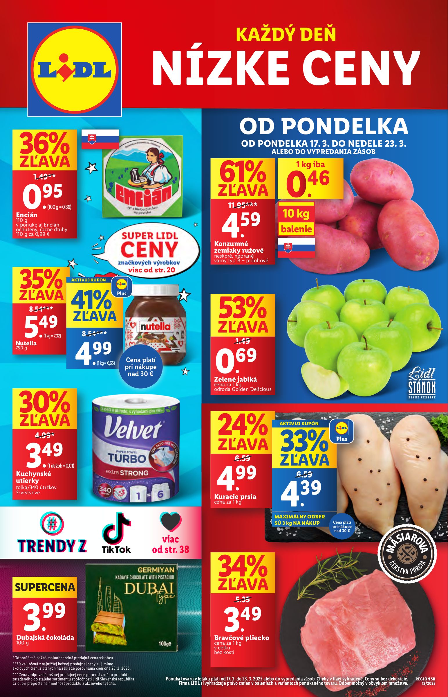 lidl - Lidl - Od pondelka leták platný od 17.03. - 23.03. - page: 1