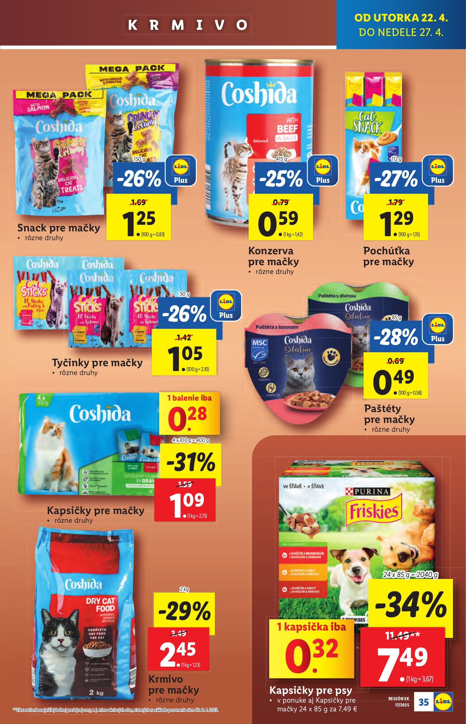 lidl - Lidl leták platný od 22.04. - 27.04. - page: 35