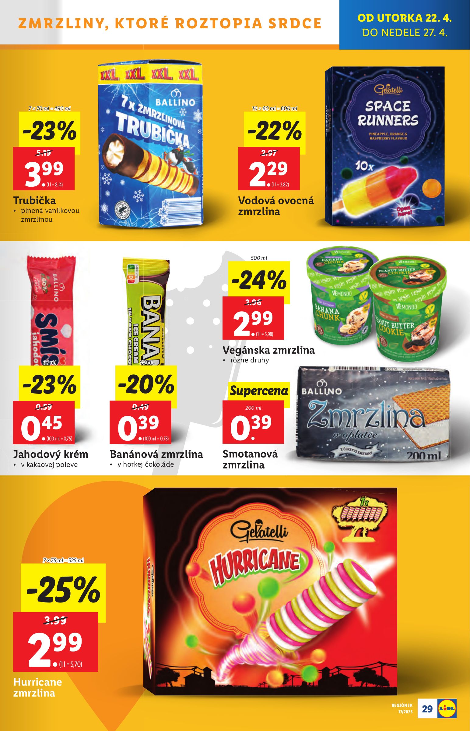 lidl - Lidl leták platný od 22.04. - 27.04. - page: 29