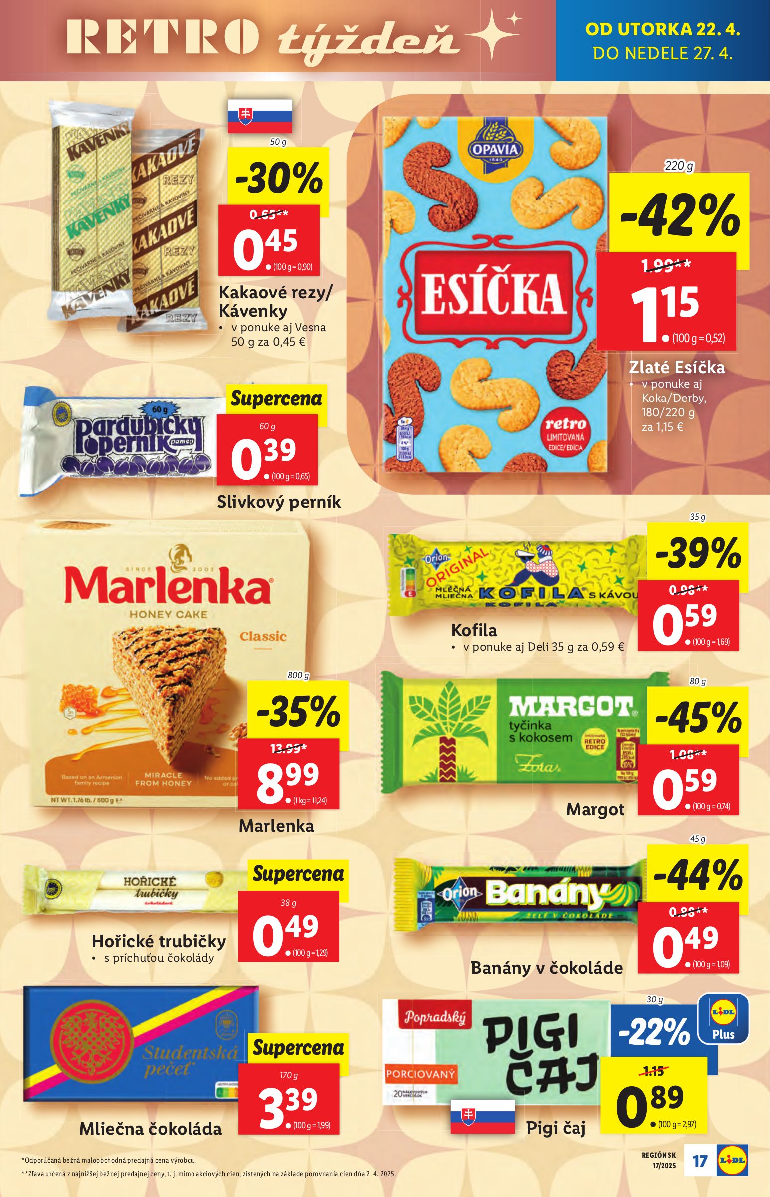 lidl - Lidl leták platný od 22.04. - 27.04. - page: 17