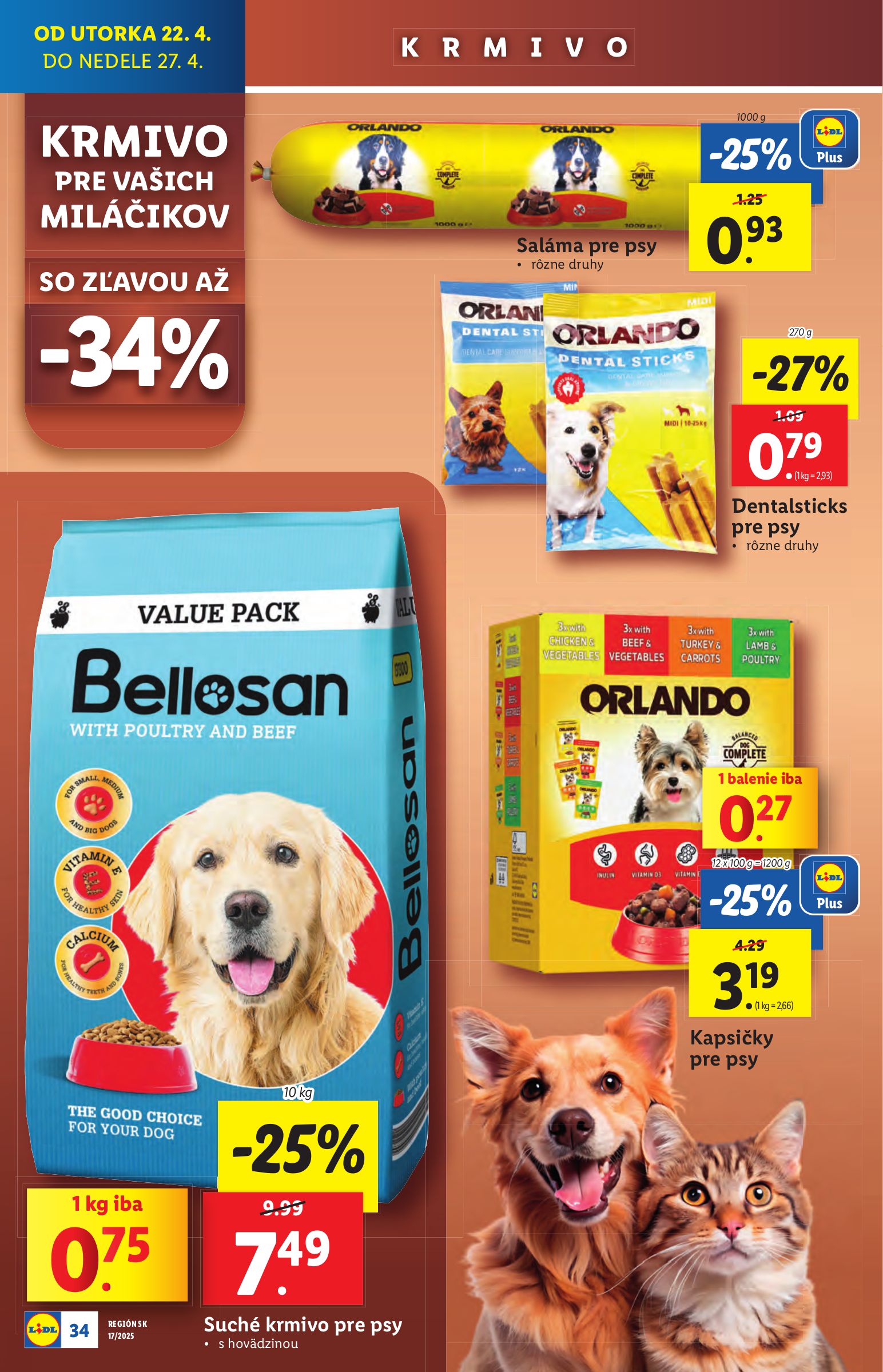 lidl - Lidl leták platný od 22.04. - 27.04. - page: 34