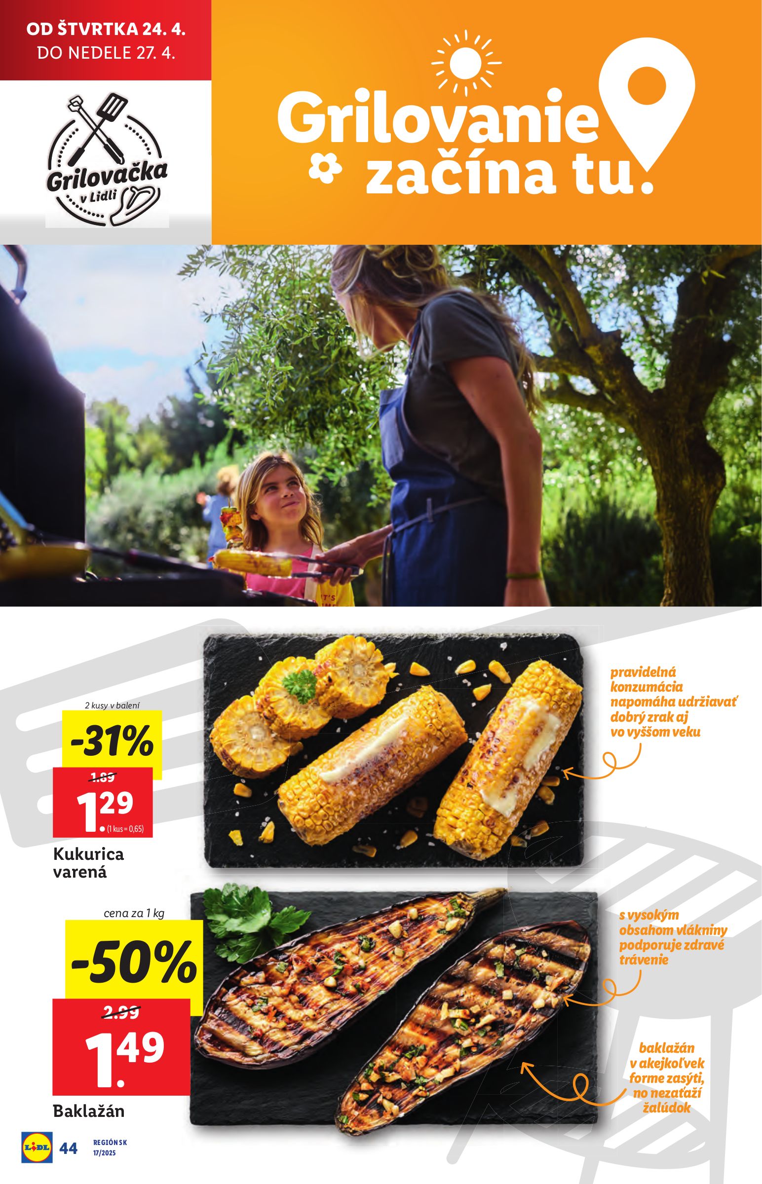 lidl - Lidl leták platný od 22.04. - 27.04. - page: 44