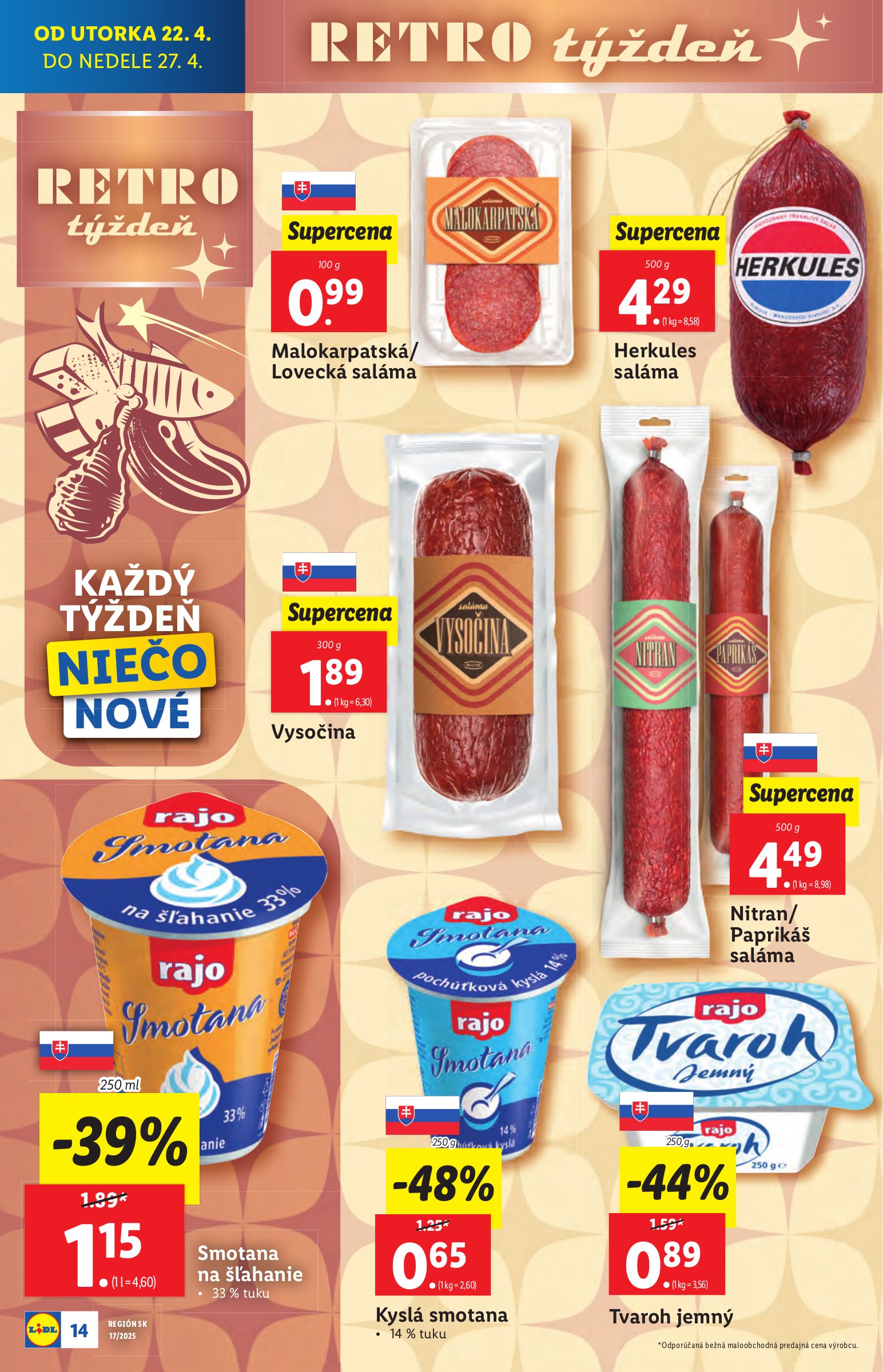 lidl - Lidl leták platný od 22.04. - 27.04. - page: 14