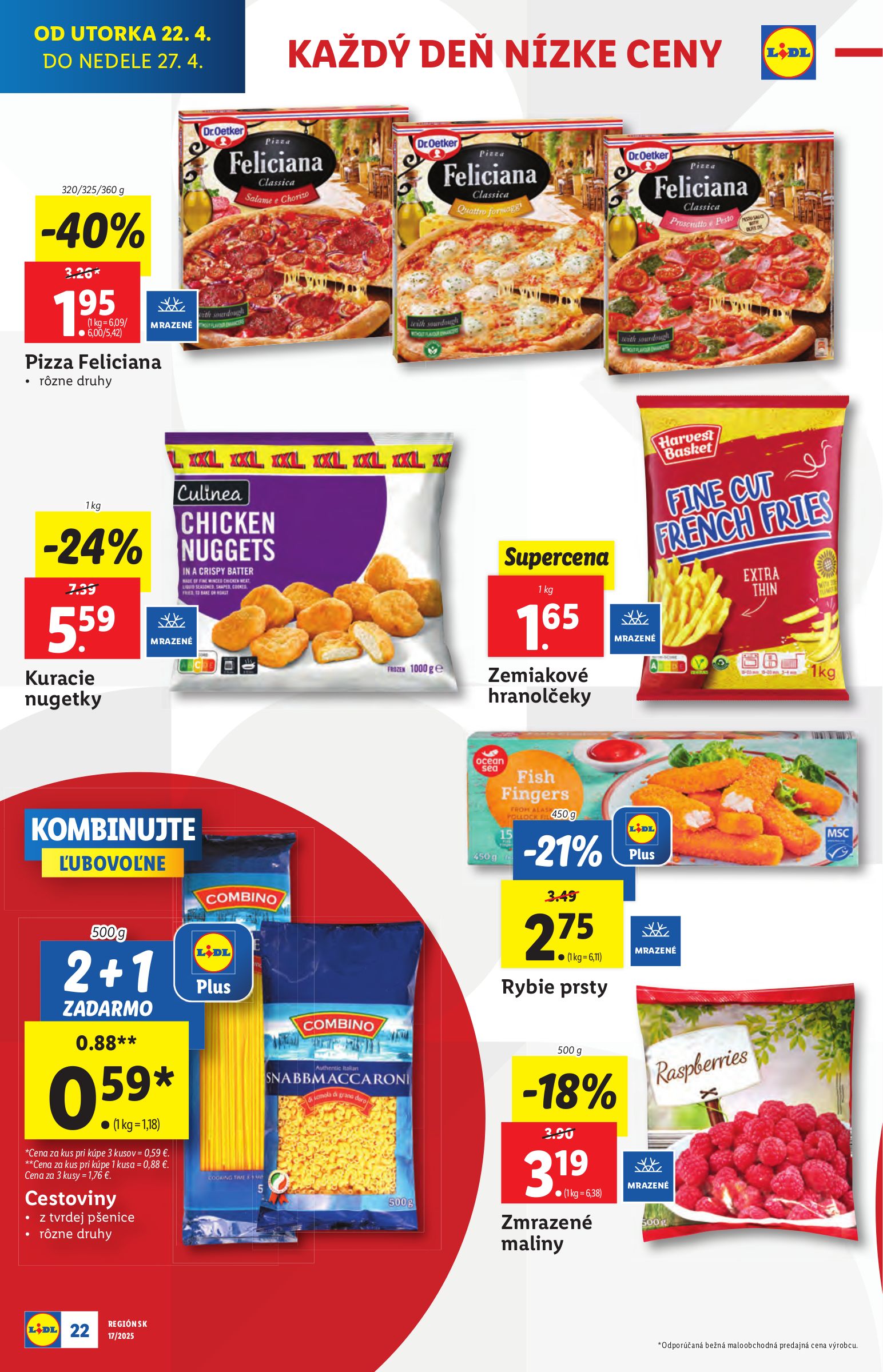 lidl - Lidl leták platný od 22.04. - 27.04. - page: 22