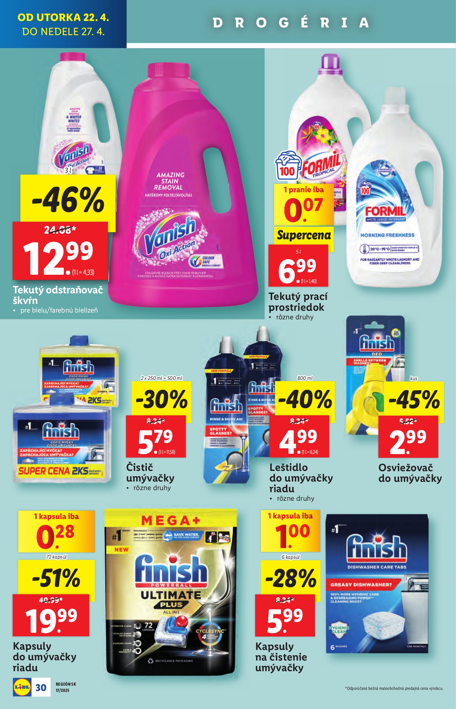 lidl - Lidl leták platný od 22.04. - 27.04. - page: 30