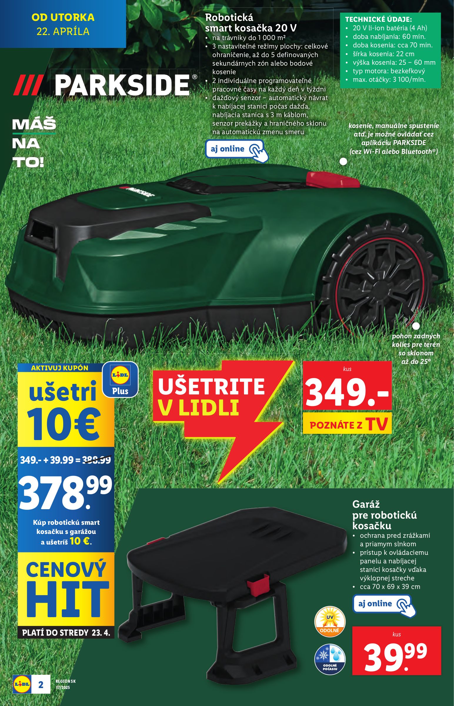 lidl - Lidl leták platný od 22.04. - 27.04. - page: 70