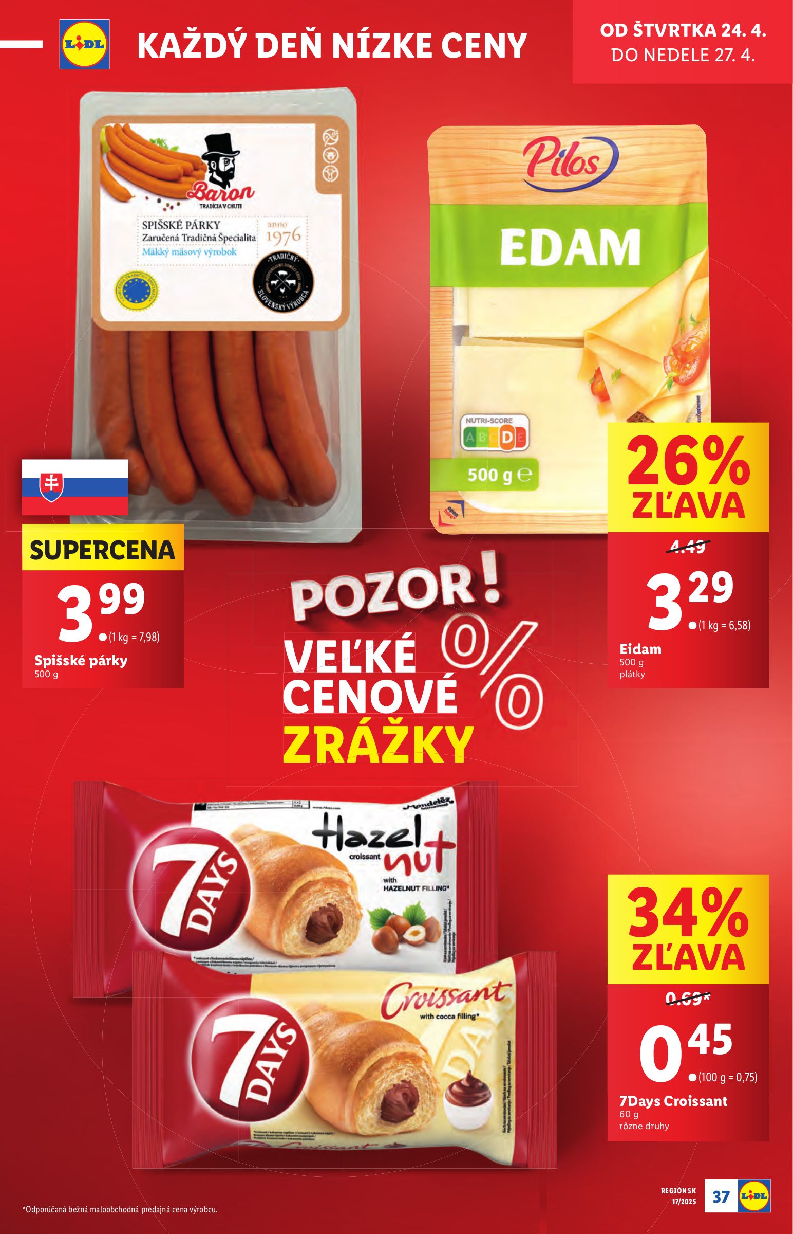lidl - Lidl leták platný od 22.04. - 27.04. - page: 37
