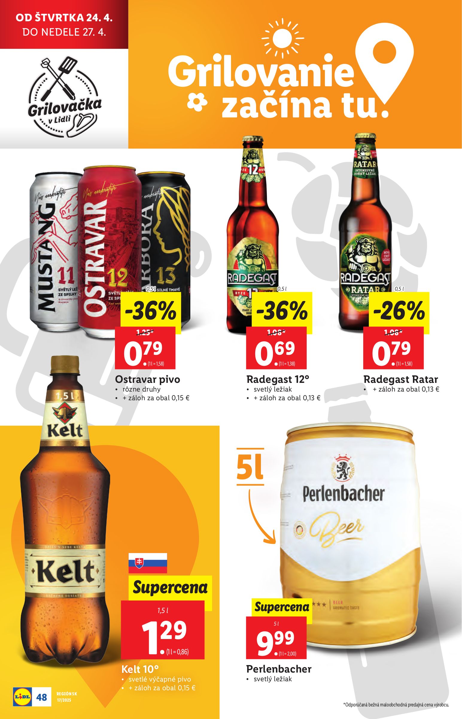 lidl - Lidl leták platný od 22.04. - 27.04. - page: 48