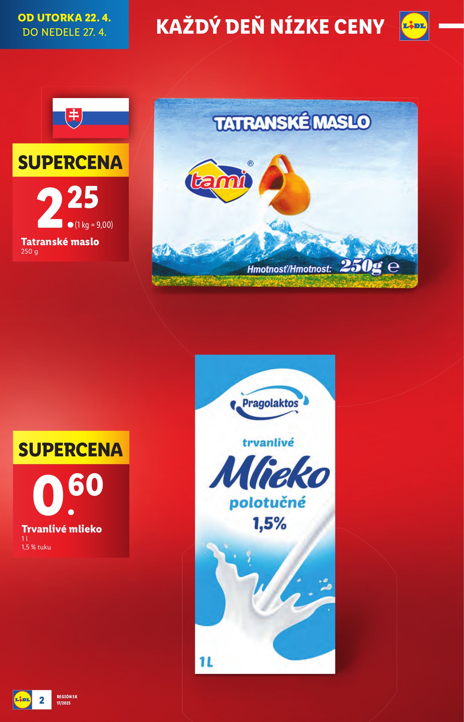 lidl - Lidl leták platný od 22.04. - 27.04. - page: 2