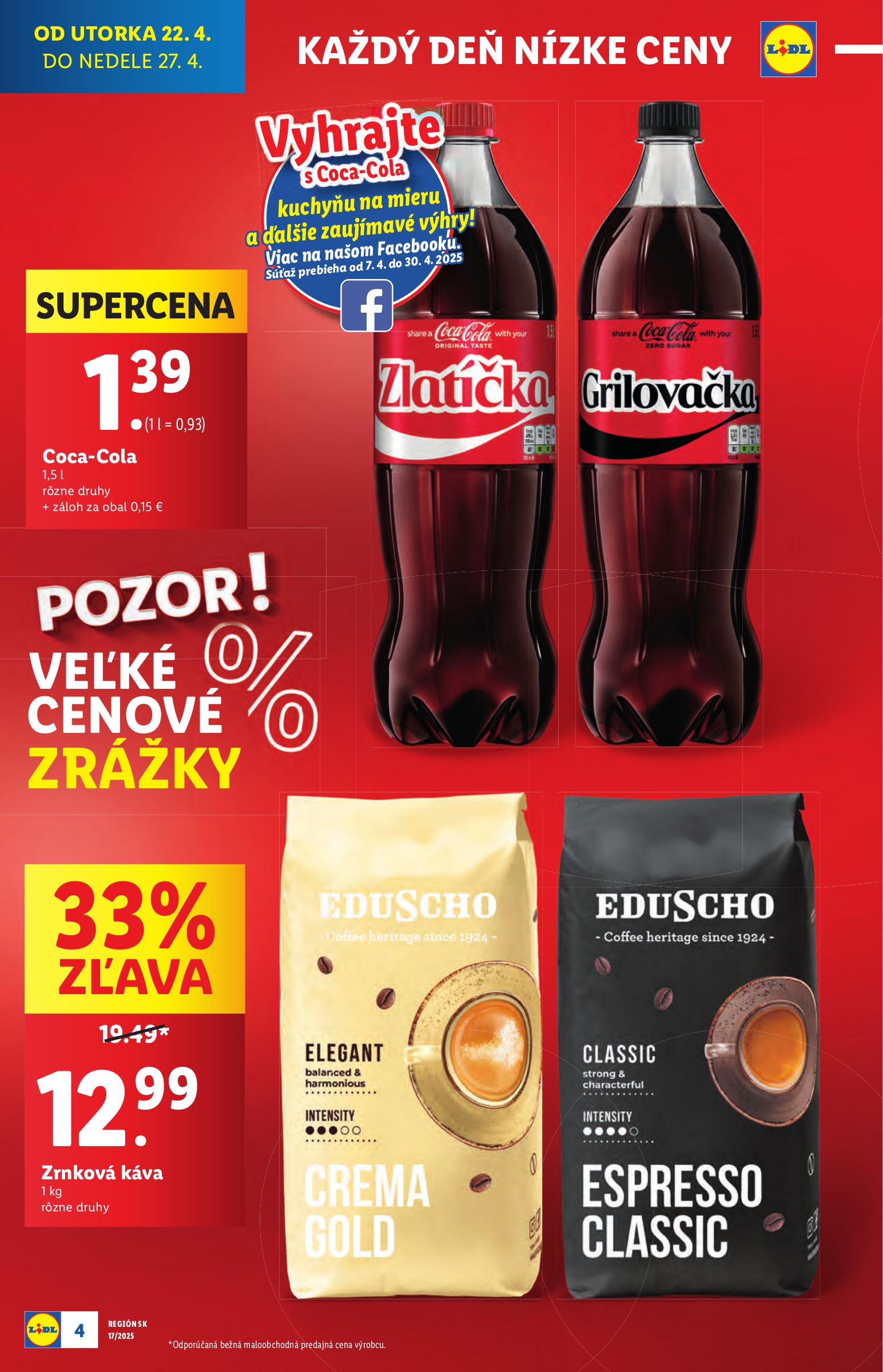 lidl - Lidl leták platný od 22.04. - 27.04. - page: 4