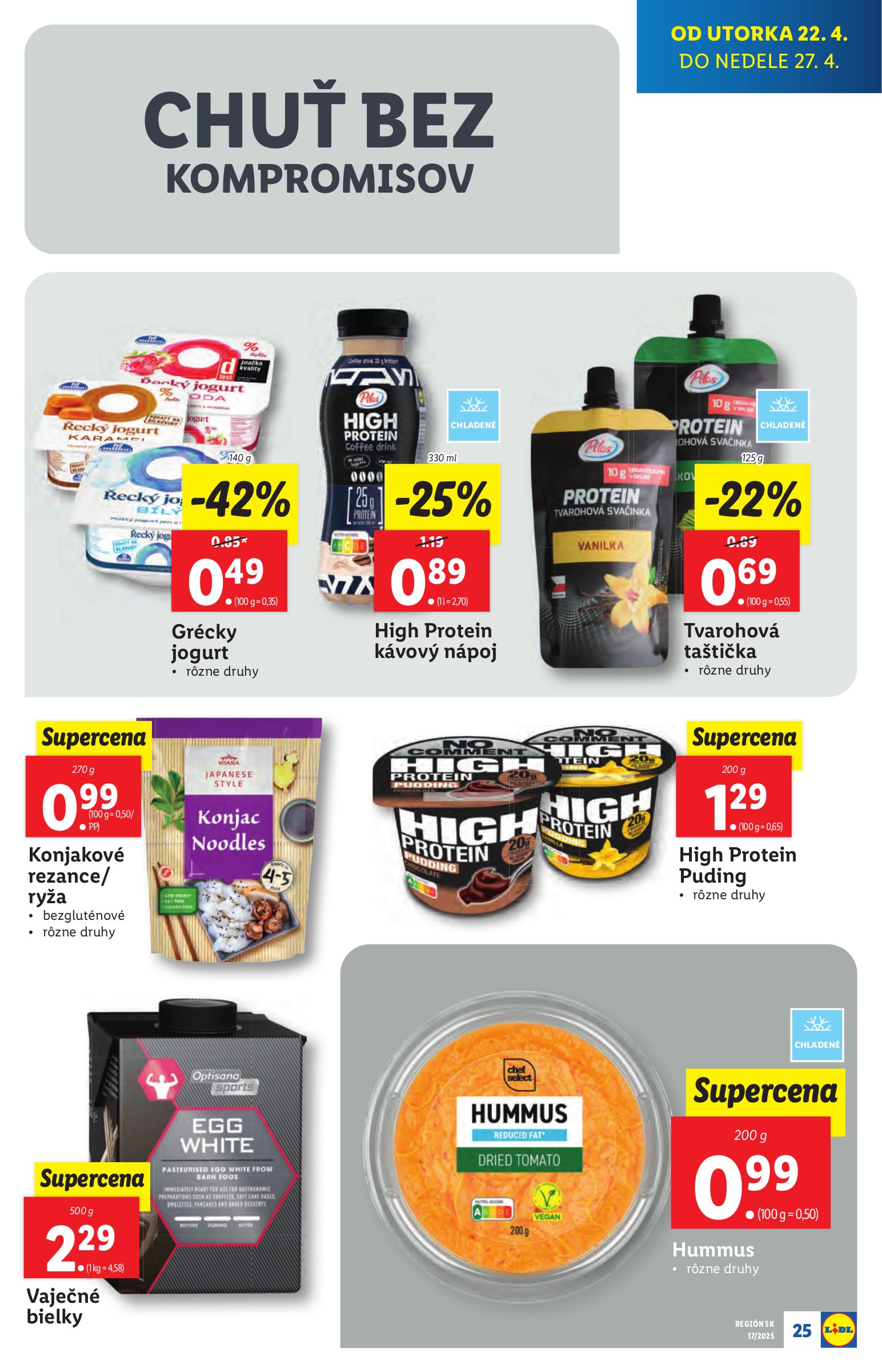 lidl - Lidl leták platný od 22.04. - 27.04. - page: 25