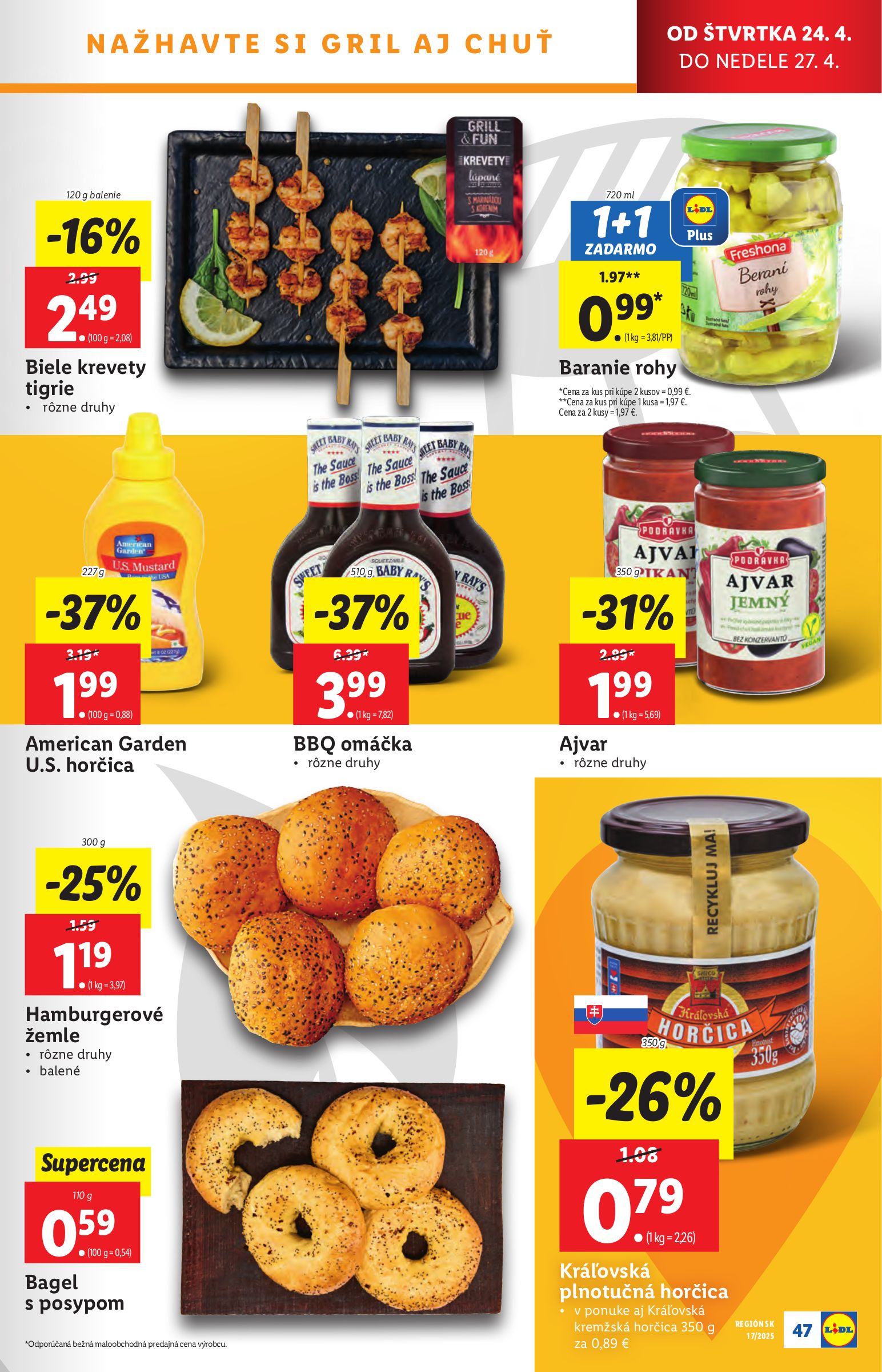 lidl - Lidl leták platný od 22.04. - 27.04. - page: 47