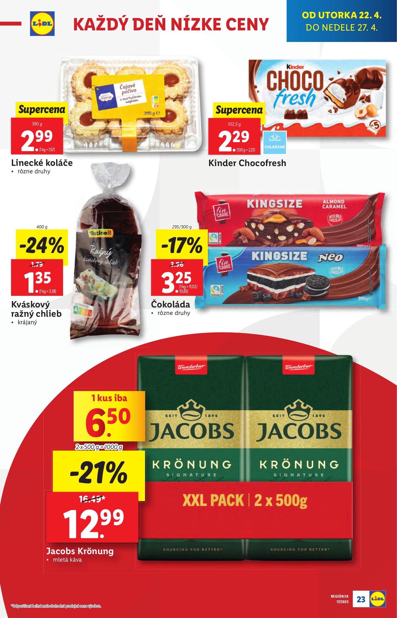 lidl - Lidl leták platný od 22.04. - 27.04. - page: 23