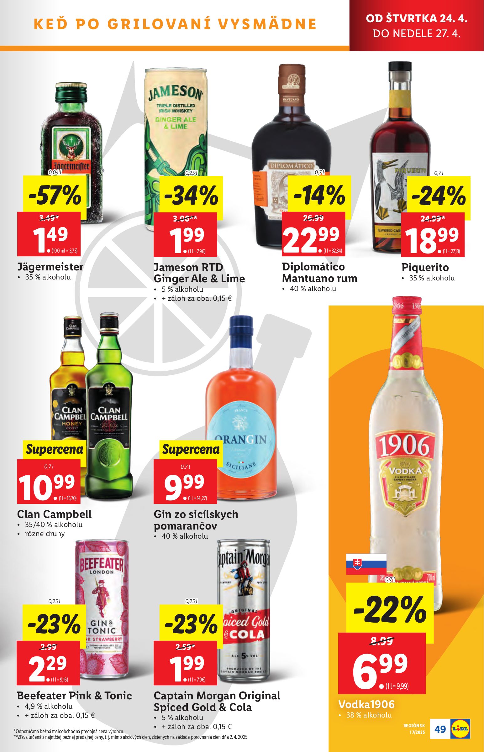 lidl - Lidl leták platný od 22.04. - 27.04. - page: 49