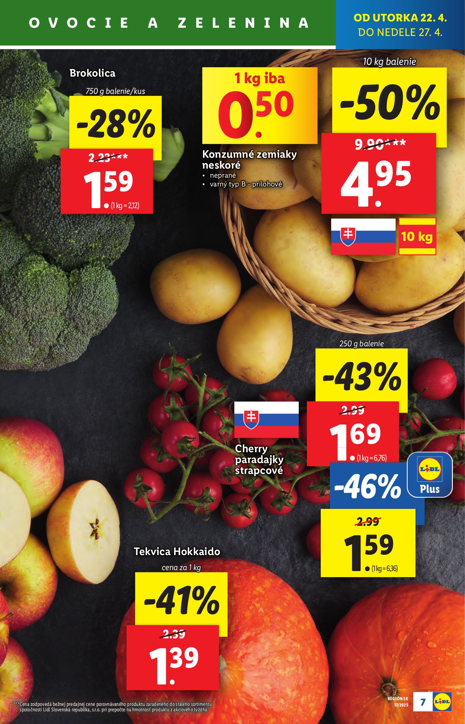 lidl - Lidl leták platný od 22.04. - 27.04. - page: 7