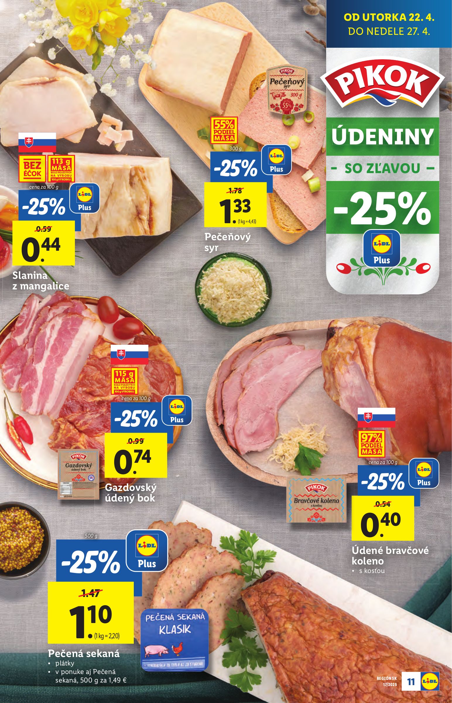lidl - Lidl leták platný od 22.04. - 27.04. - page: 11