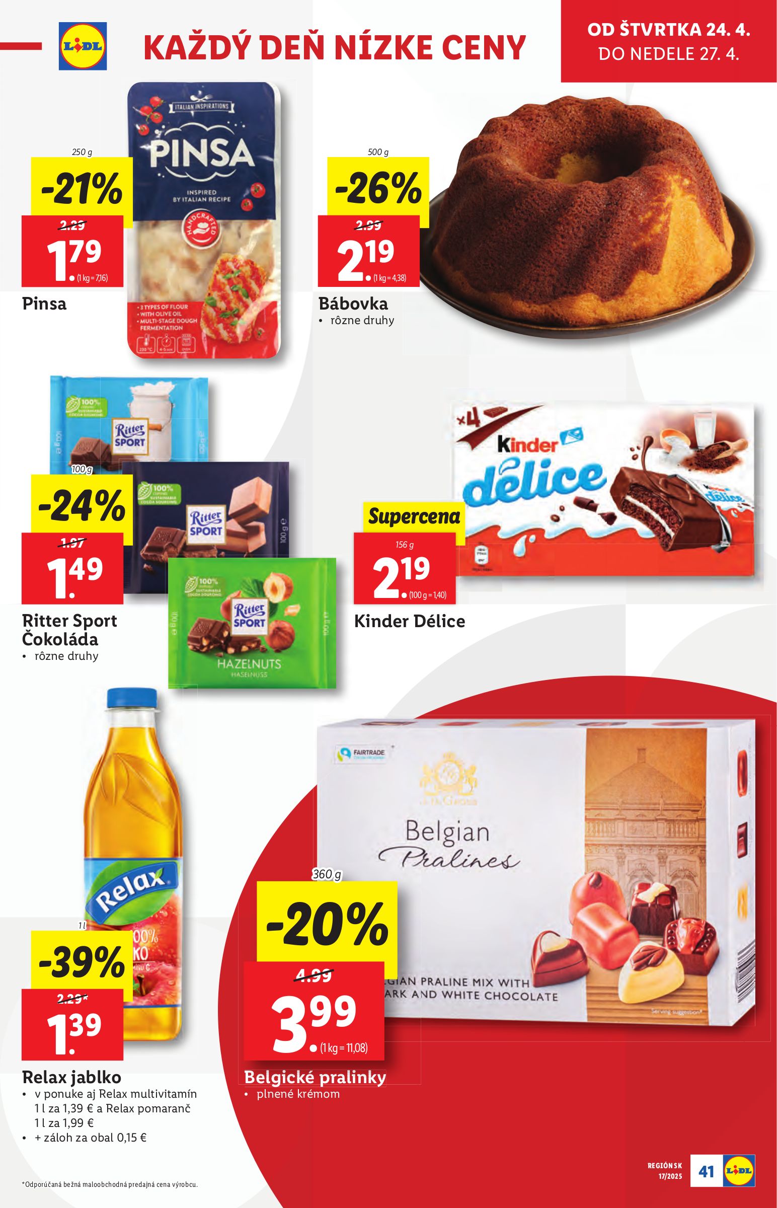 lidl - Lidl leták platný od 22.04. - 27.04. - page: 41