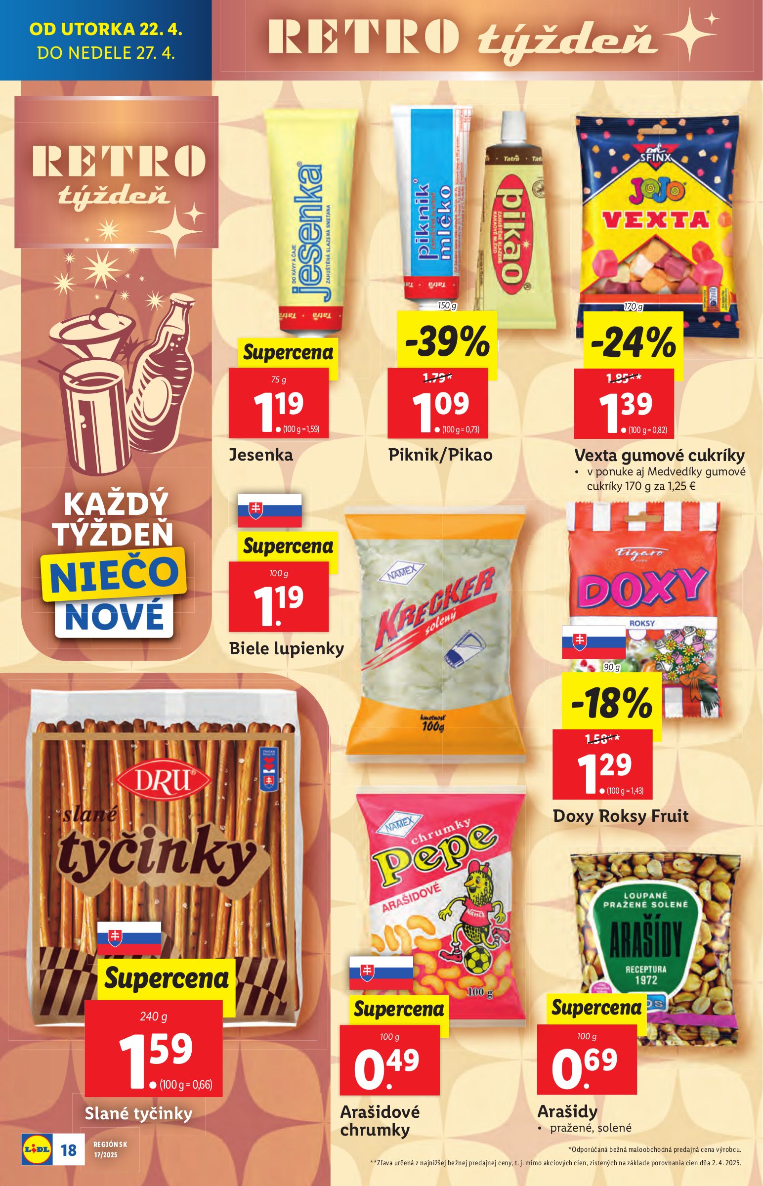 lidl - Lidl leták platný od 22.04. - 27.04. - page: 18