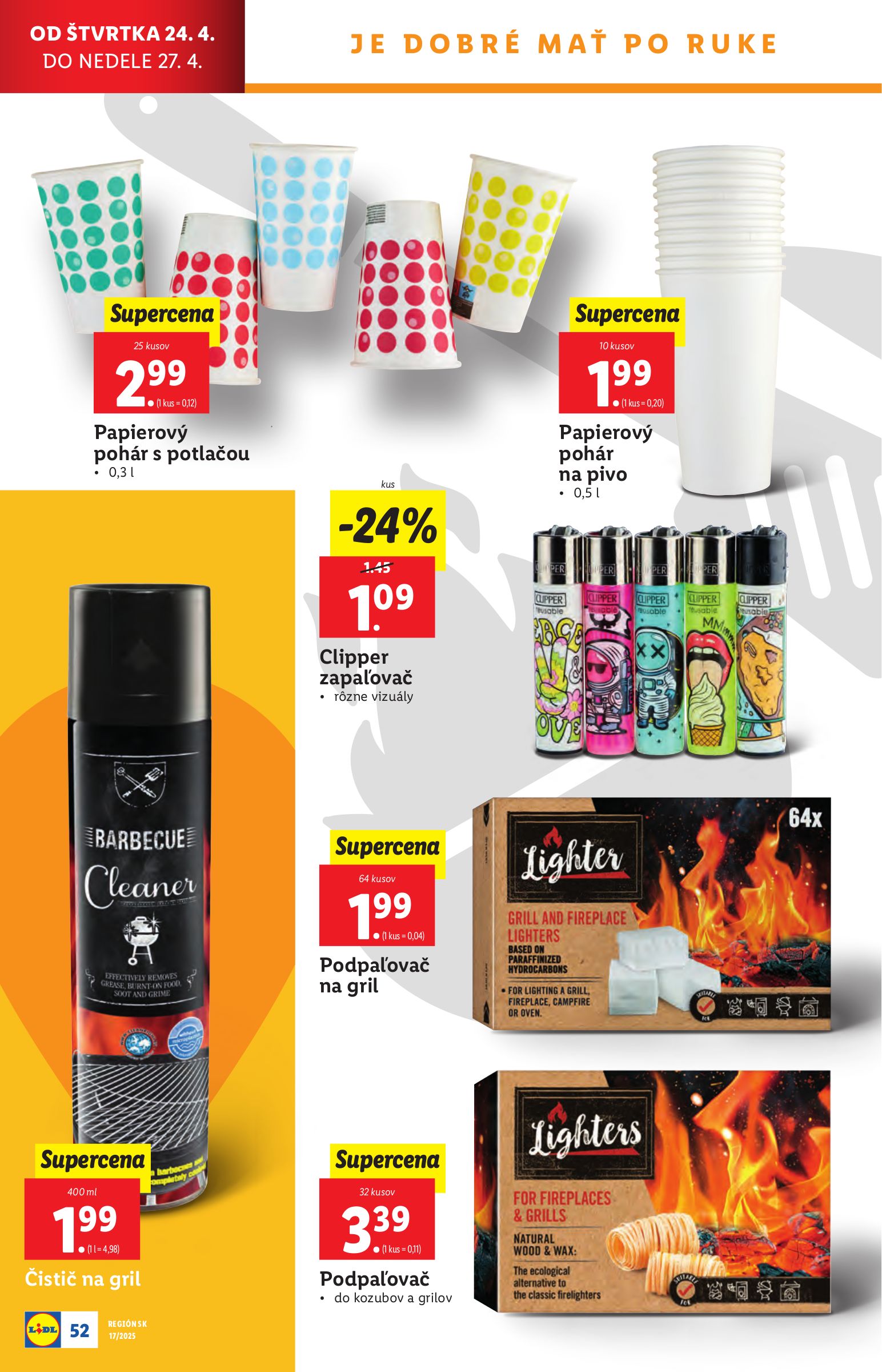 lidl - Lidl leták platný od 22.04. - 27.04. - page: 52