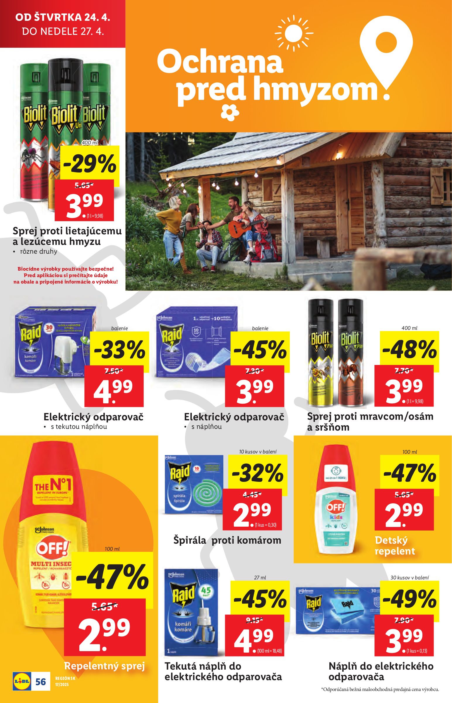 lidl - Lidl leták platný od 22.04. - 27.04. - page: 56