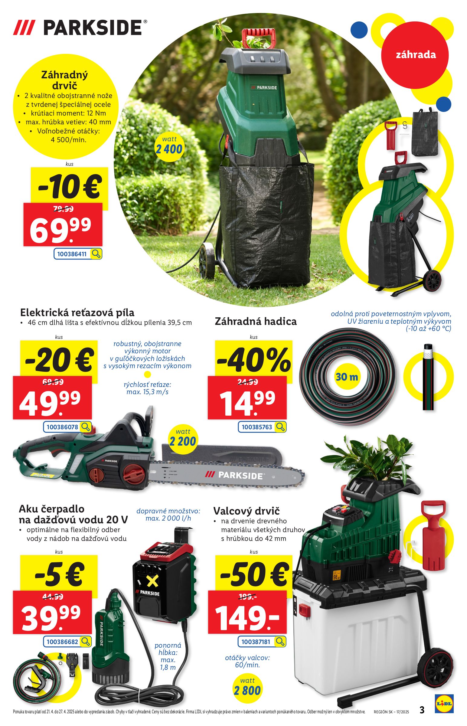 lidl - Lidl.sk leták platný od 21.04. - 27.04. - page: 3