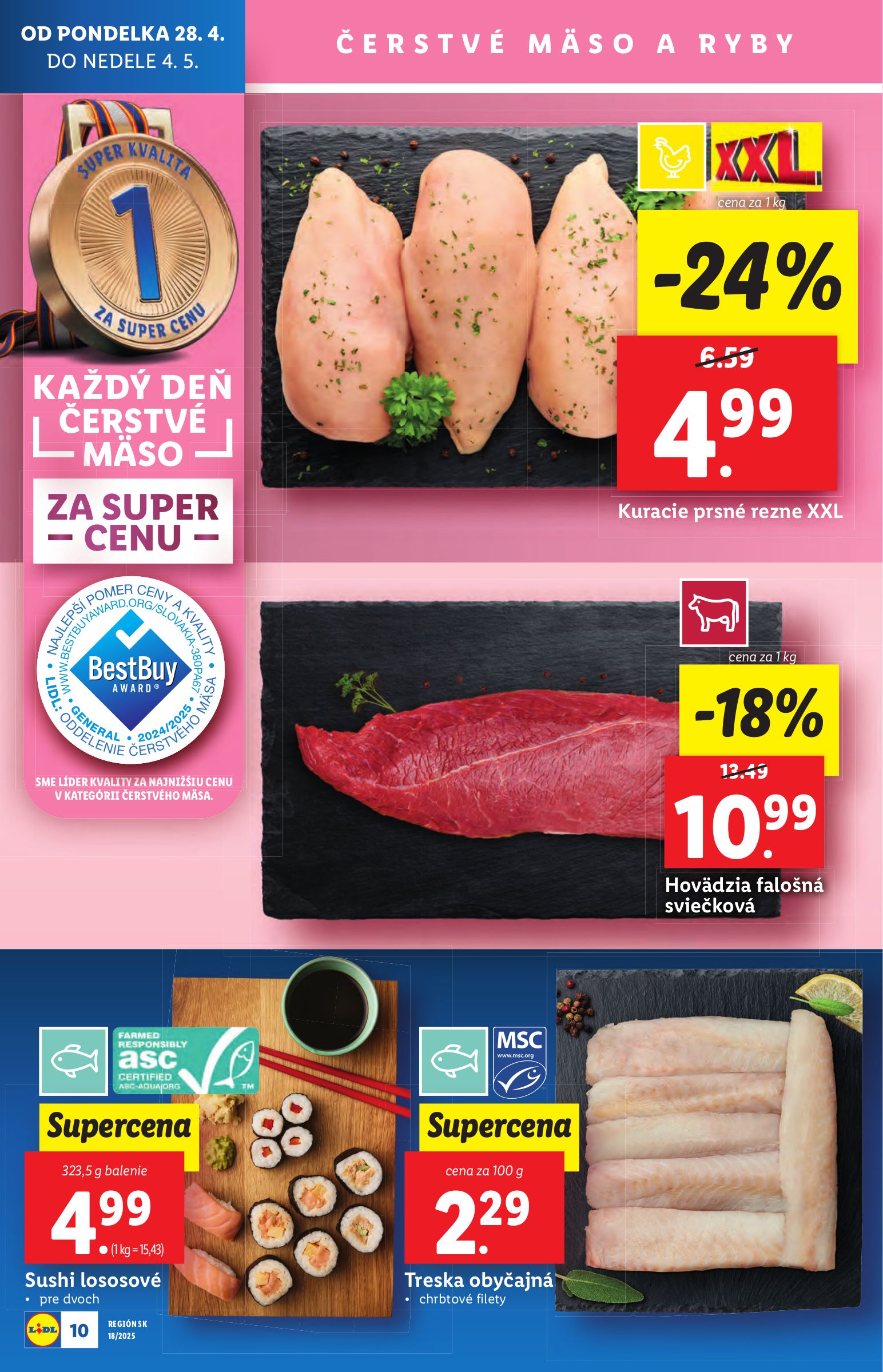 lidl - Lidl leták platný od 28.04. - 04.05. - page: 10 lidl - Lidl leták platný od 28.04. - 04.05. - page: 10