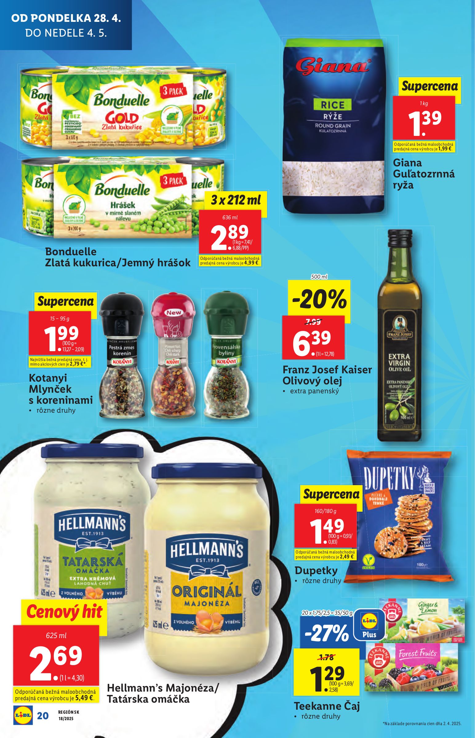 lidl - Lidl leták platný od 28.04. - 04.05. - page: 20 lidl - Lidl leták platný od 28.04. - 04.05. - page: 20